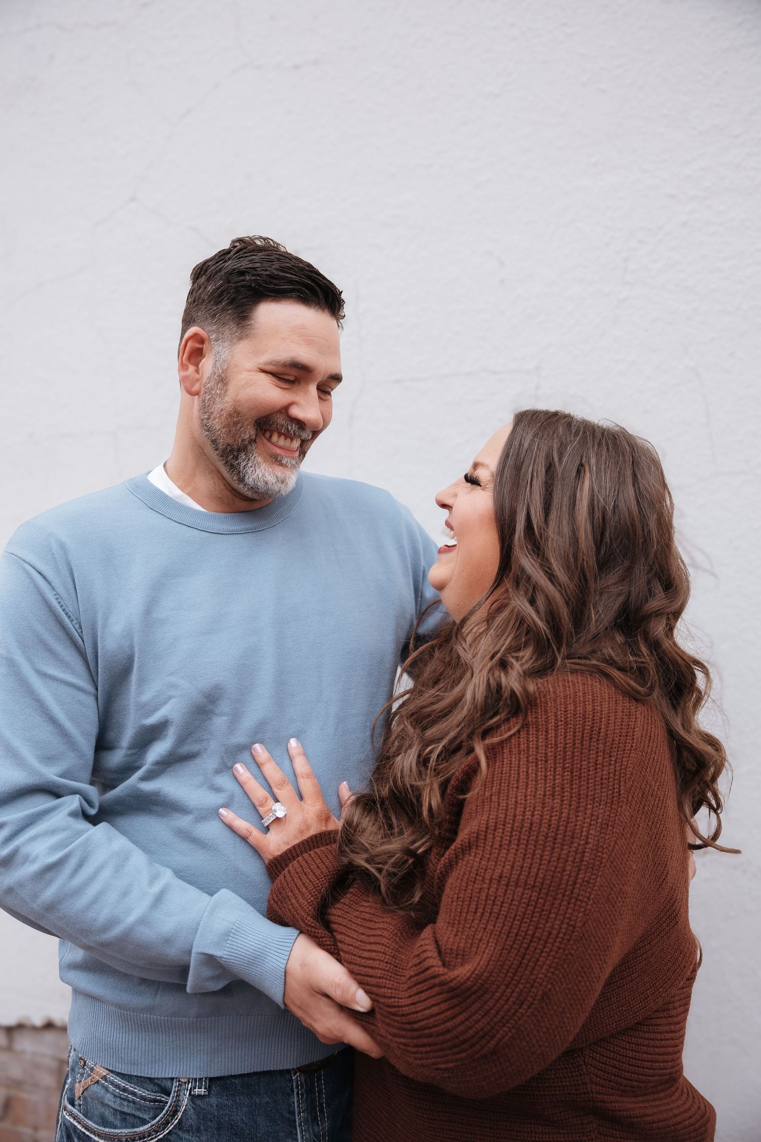 Engagement Shoot in Downtown Mckinney, TX