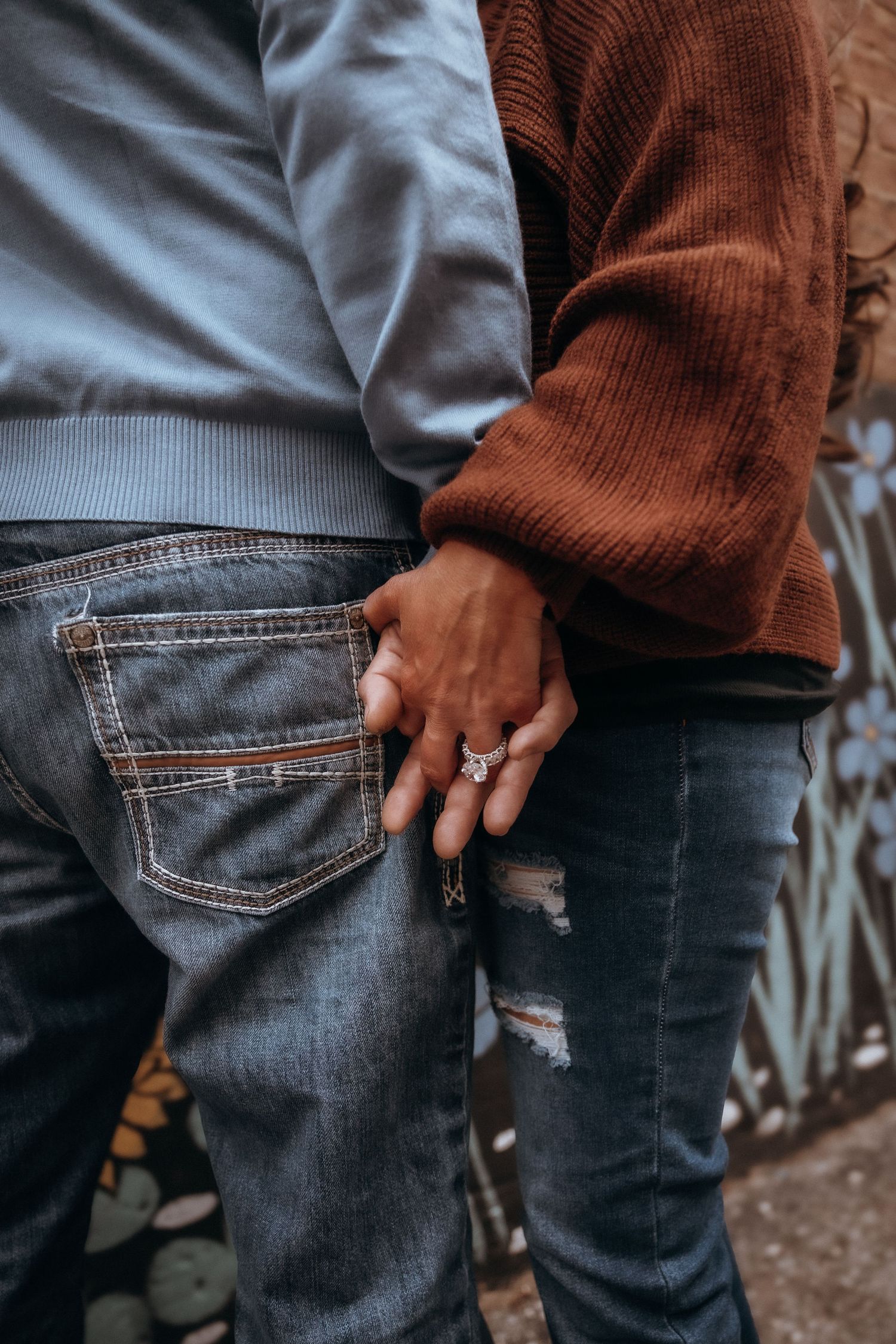 Engagement Shoot in Downtown Mckinney, TX