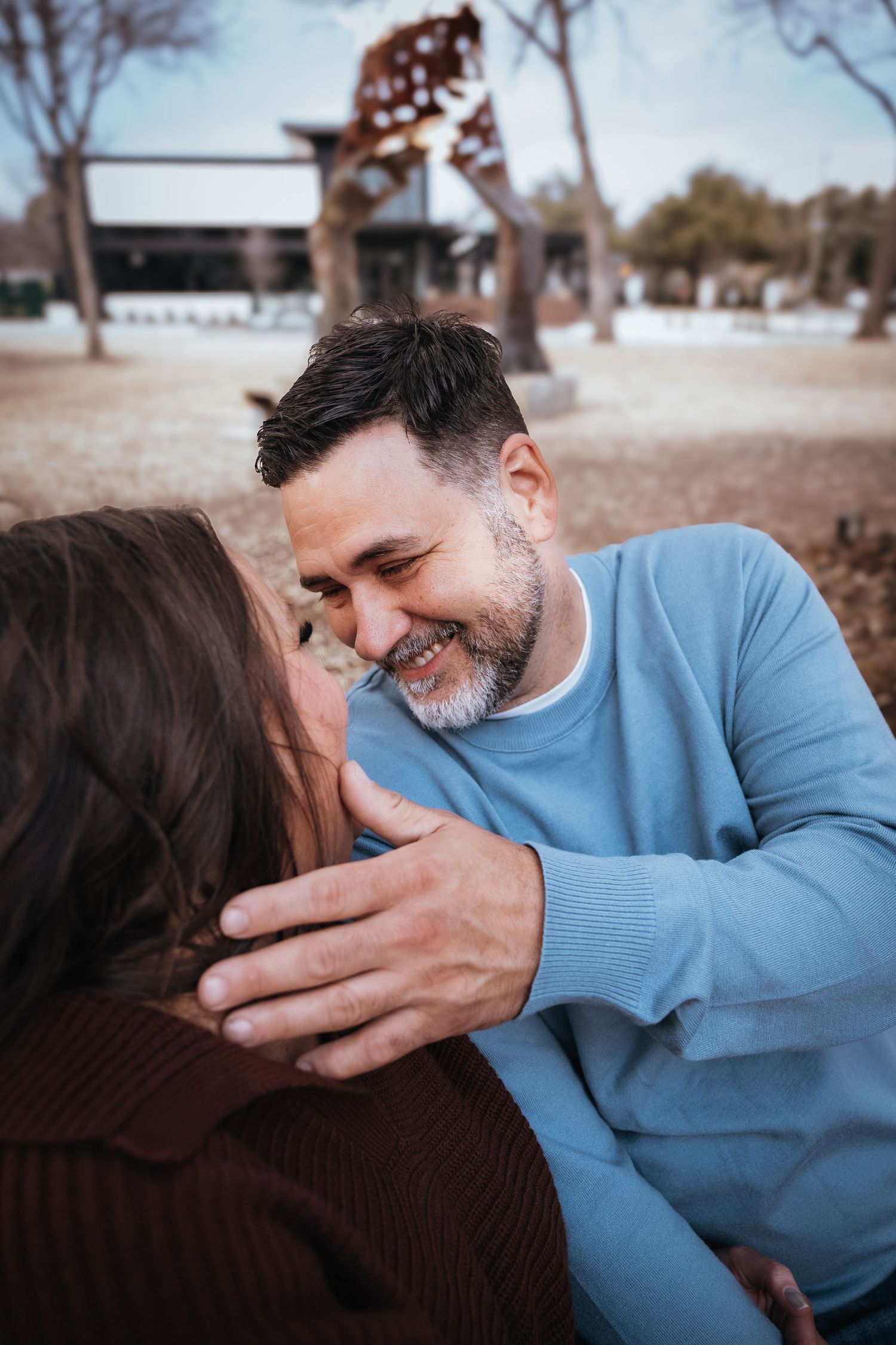 Engagement Shoot in Downtown Mckinney, TX