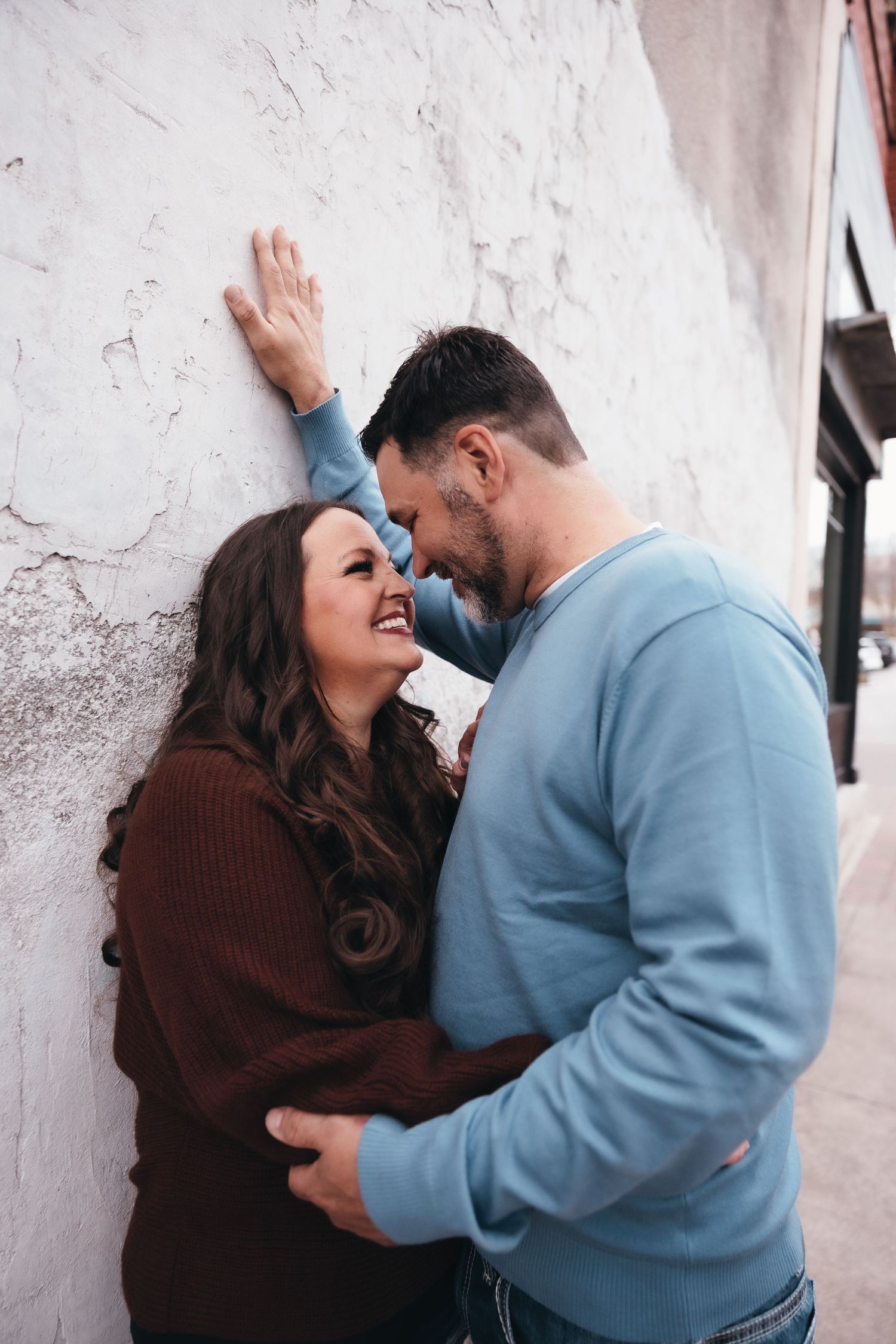 Engagement Shoot in Downtown Mckinney, TX