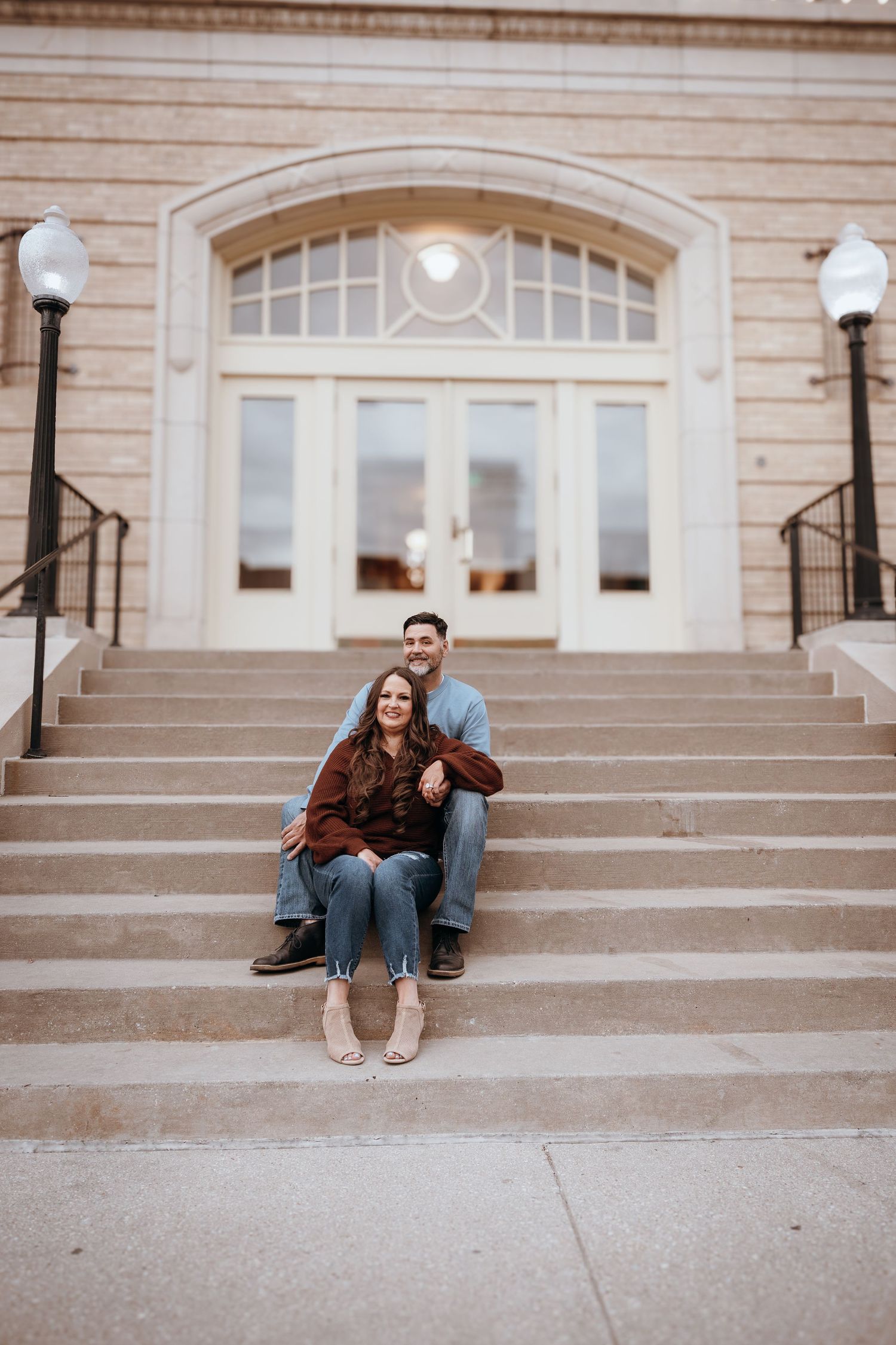 Engagement Shoot in Downtown Mckinney, TX