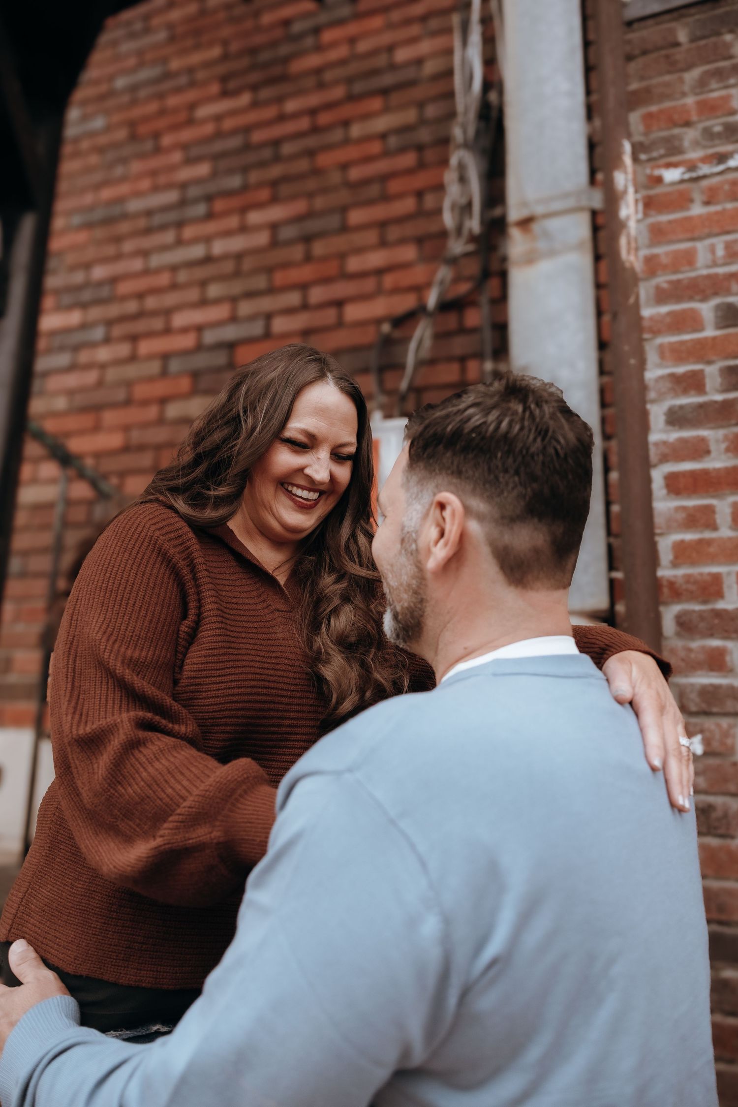 Engagement Shoot in Downtown Mckinney, TX