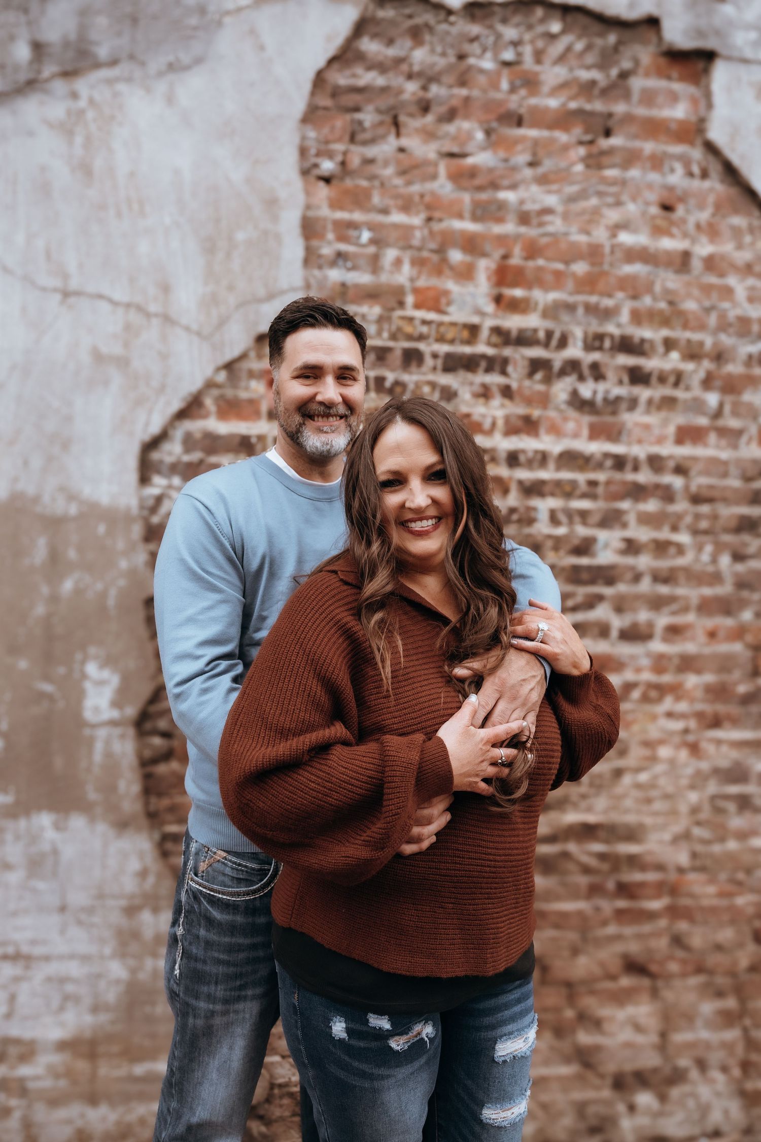 Engagement Shoot in Downtown Mckinney, TX