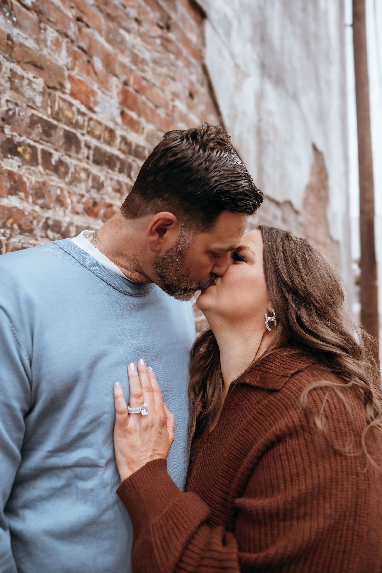 Engagement Shoot in Downtown Mckinney, TX
