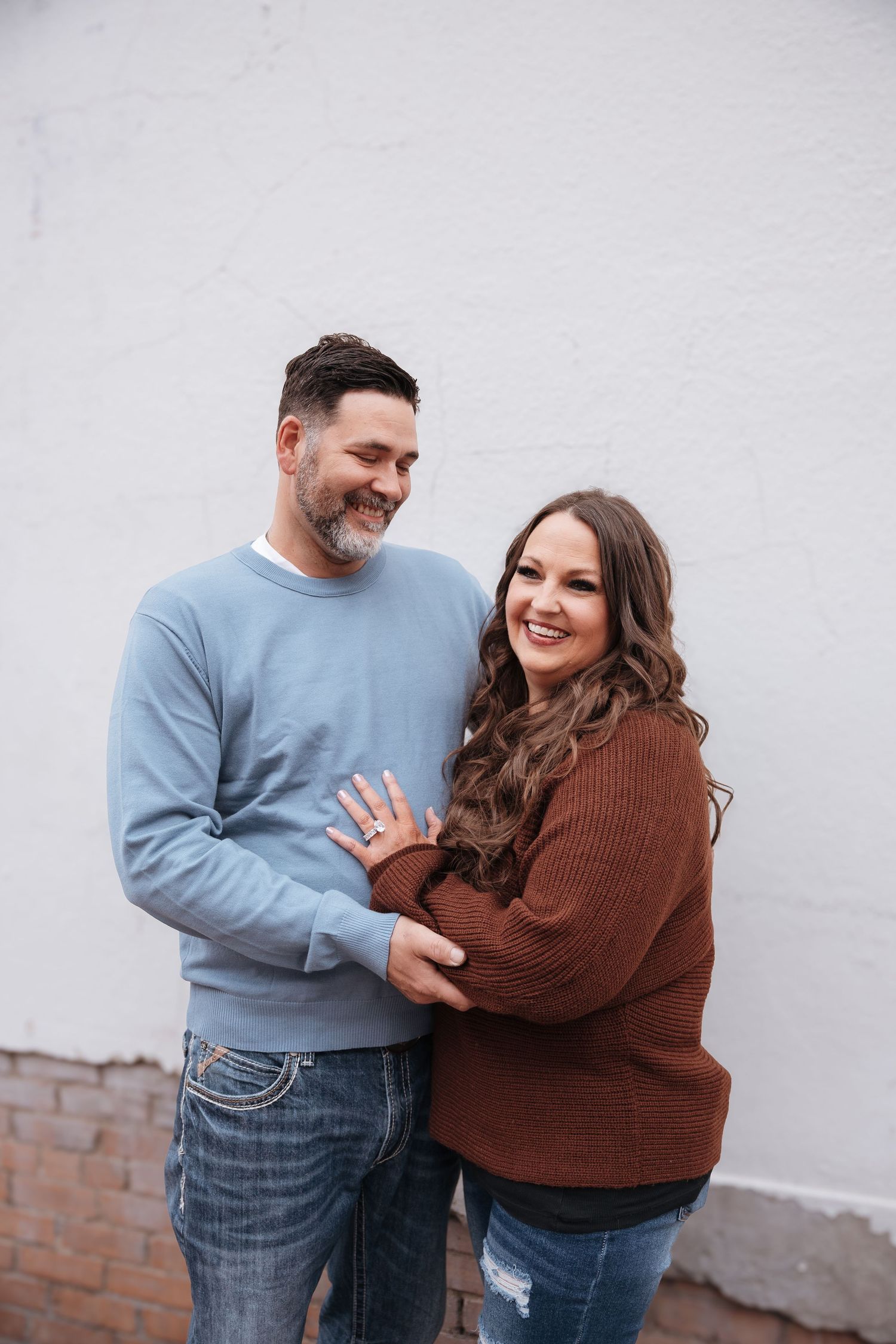 Engagement Shoot in Downtown Mckinney, TX
