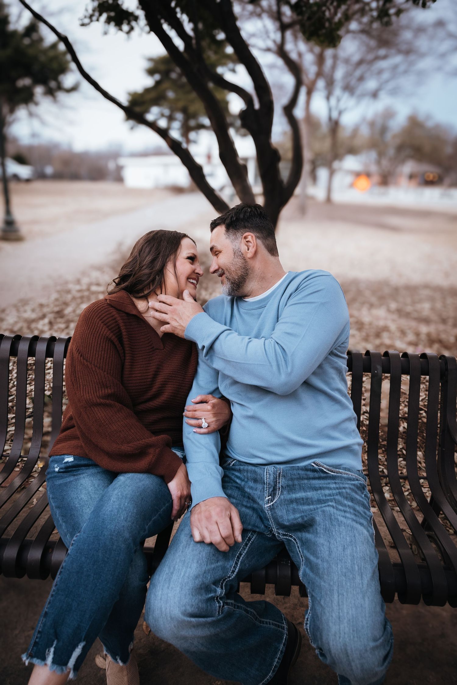 Engagement Shoot in Downtown Mckinney, TX