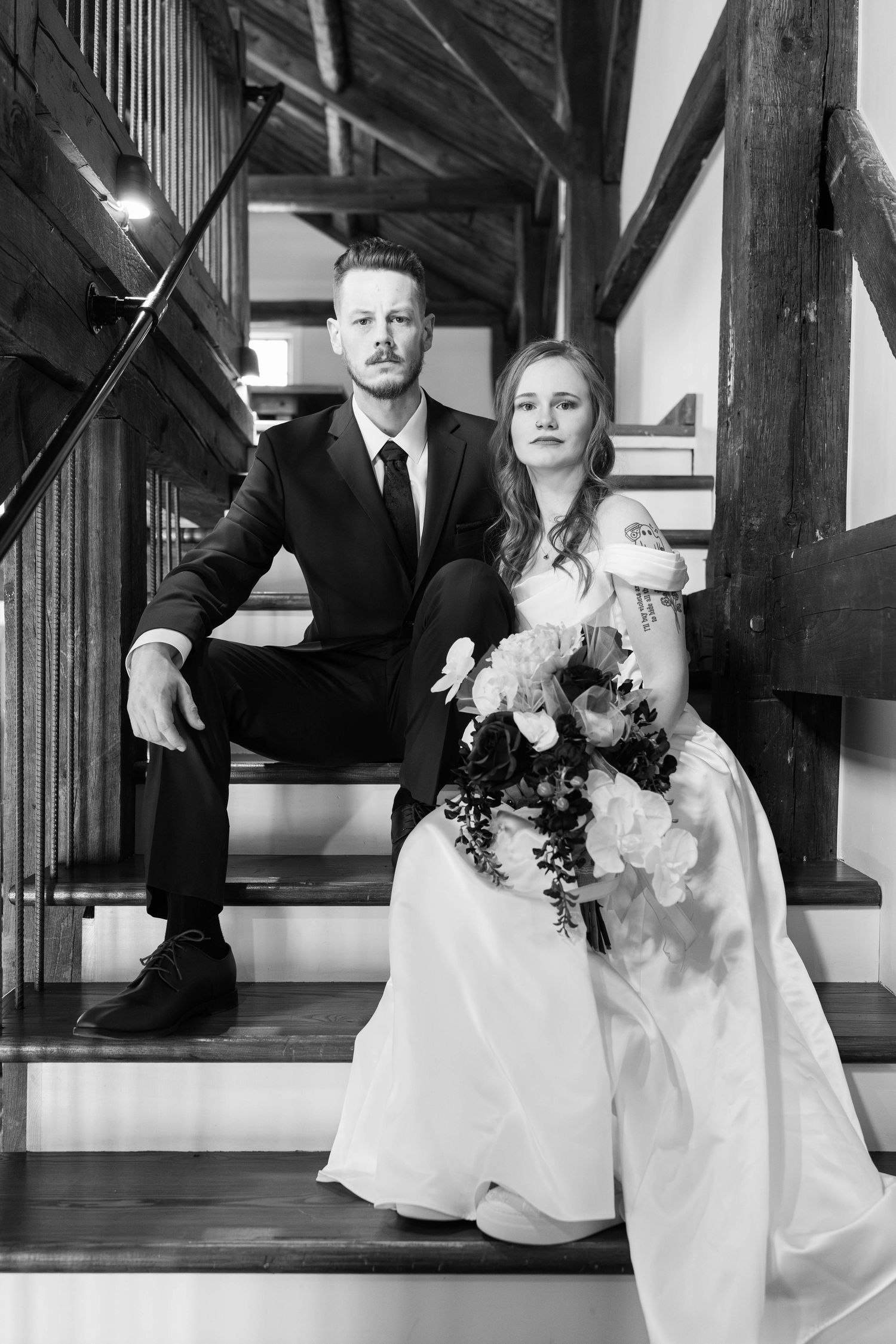 Wedding photography at the Barn at Merryhill