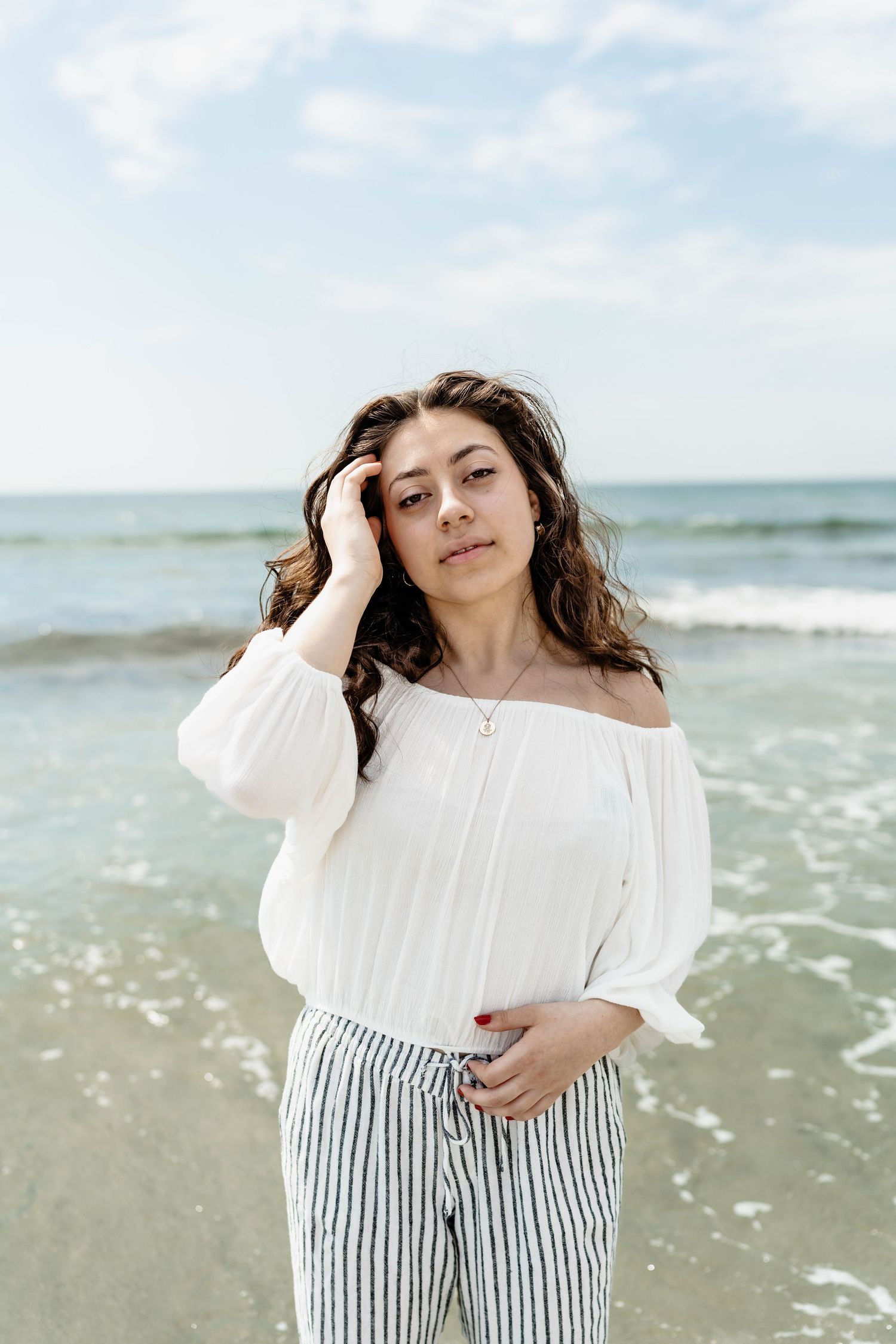 beach portrait