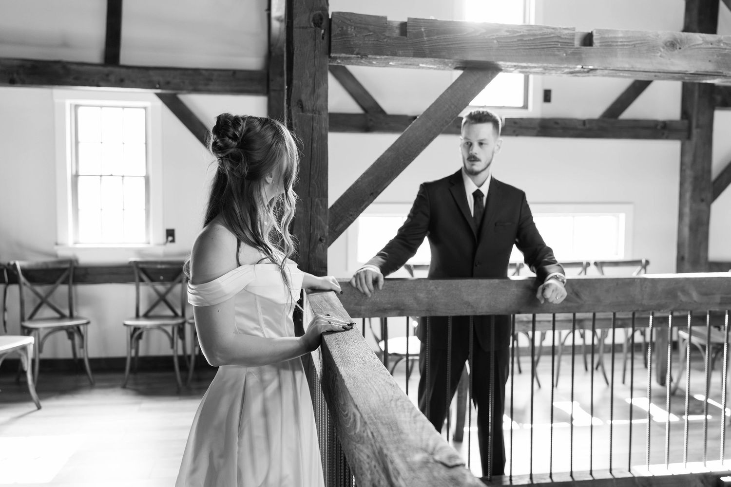 Wedding photography at the Barn at Merryhill