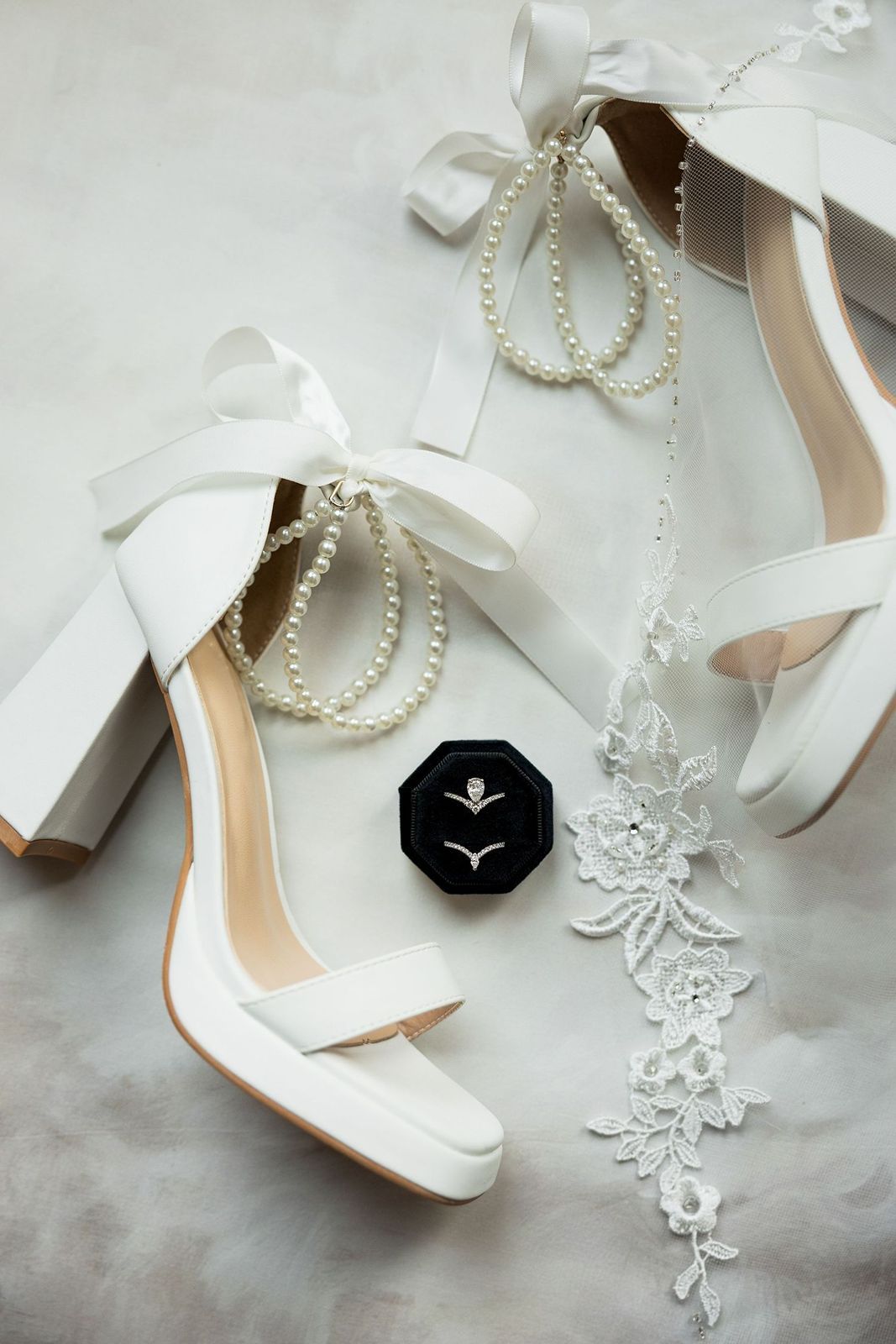 Vancouver wedding photographer detail shot for bride