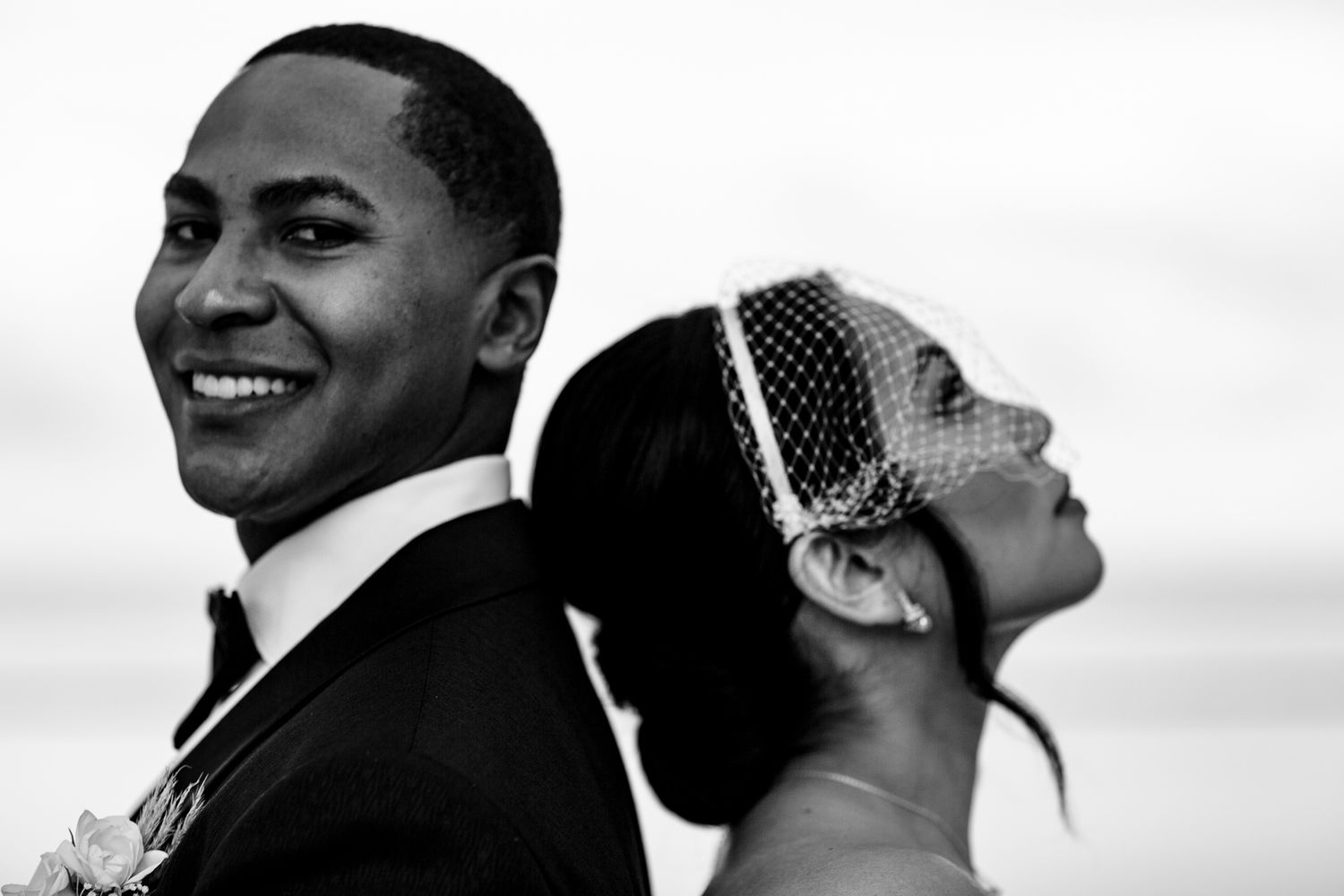 Black and white wedding portrait. Cancun Wedding Photographer, Destination Wedding Cancun, Presidente InterContinental Cancun Wedding