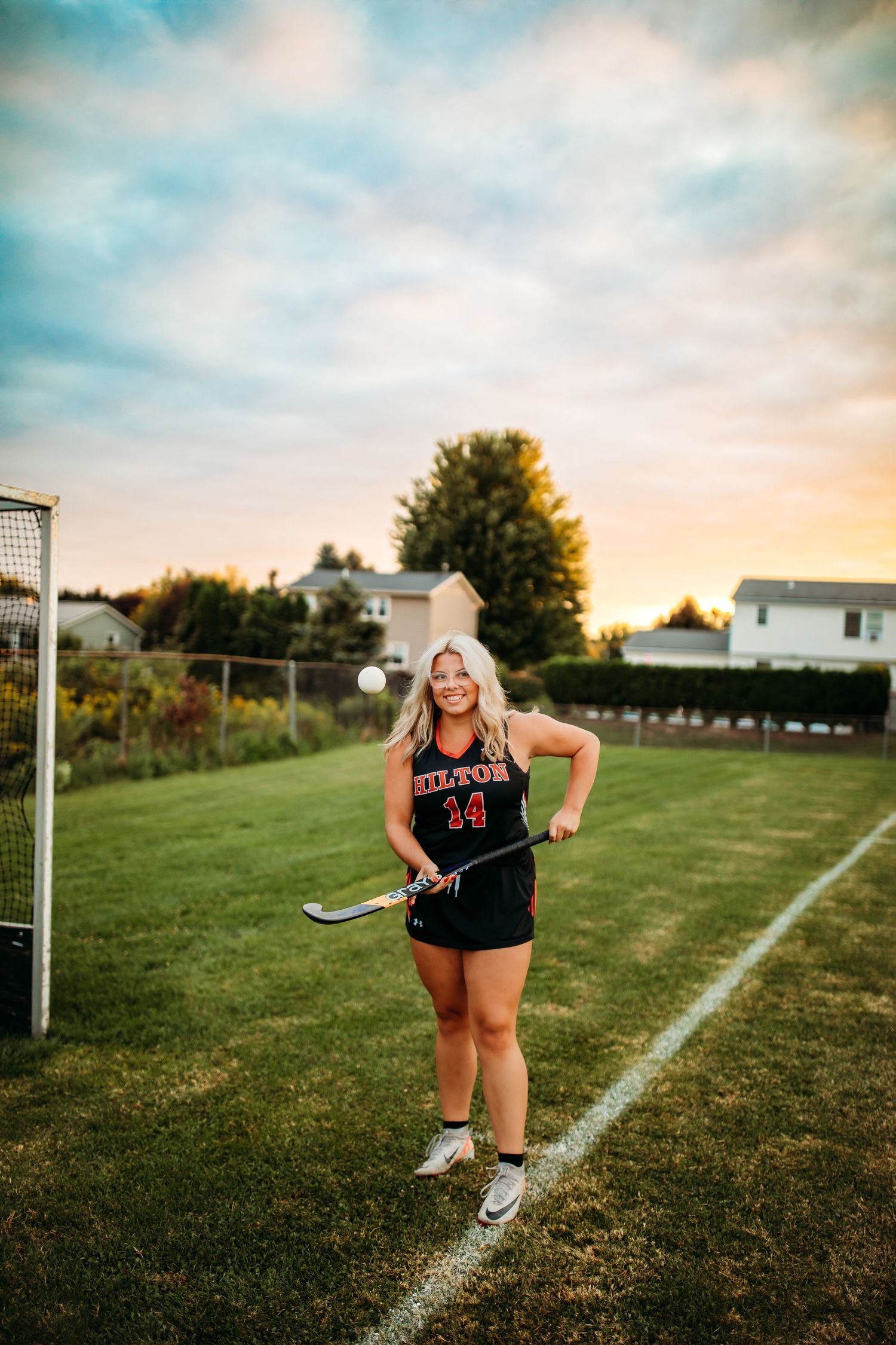 Senior girl photos at Hilton High School in Hilton, NY