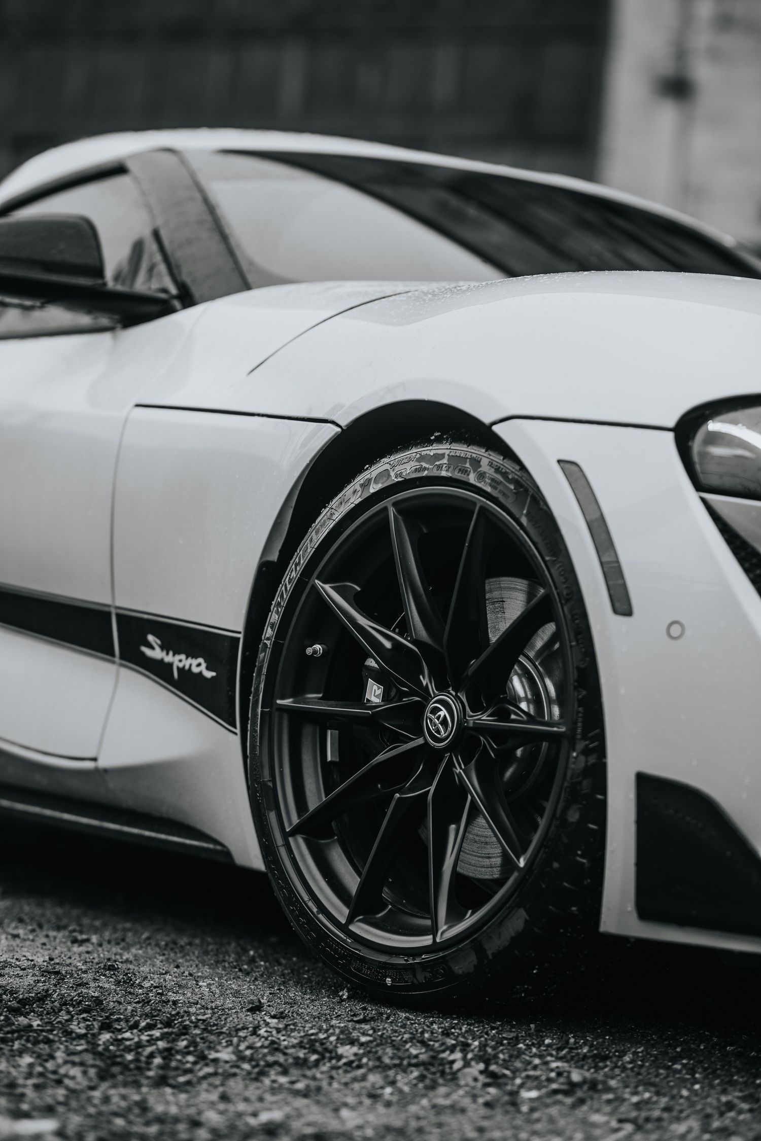A Toyota Supra photographed in Batavia, NY