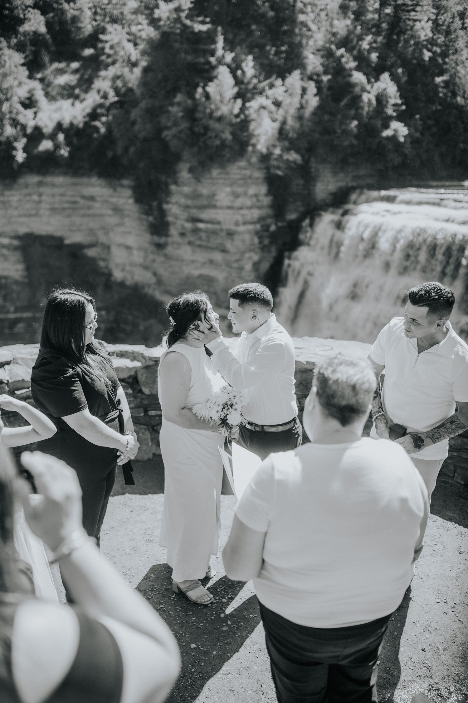 Photos of Olga and Jose's Letchworth State Park elopement