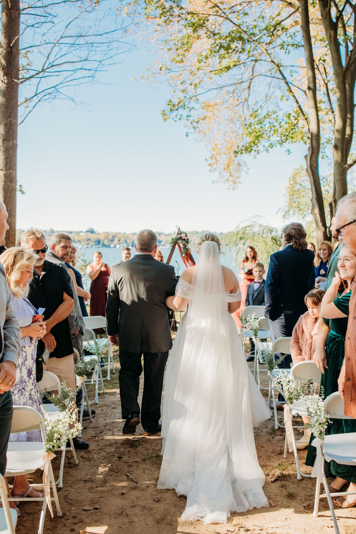 Cindy and Ashley's wedding ceremony