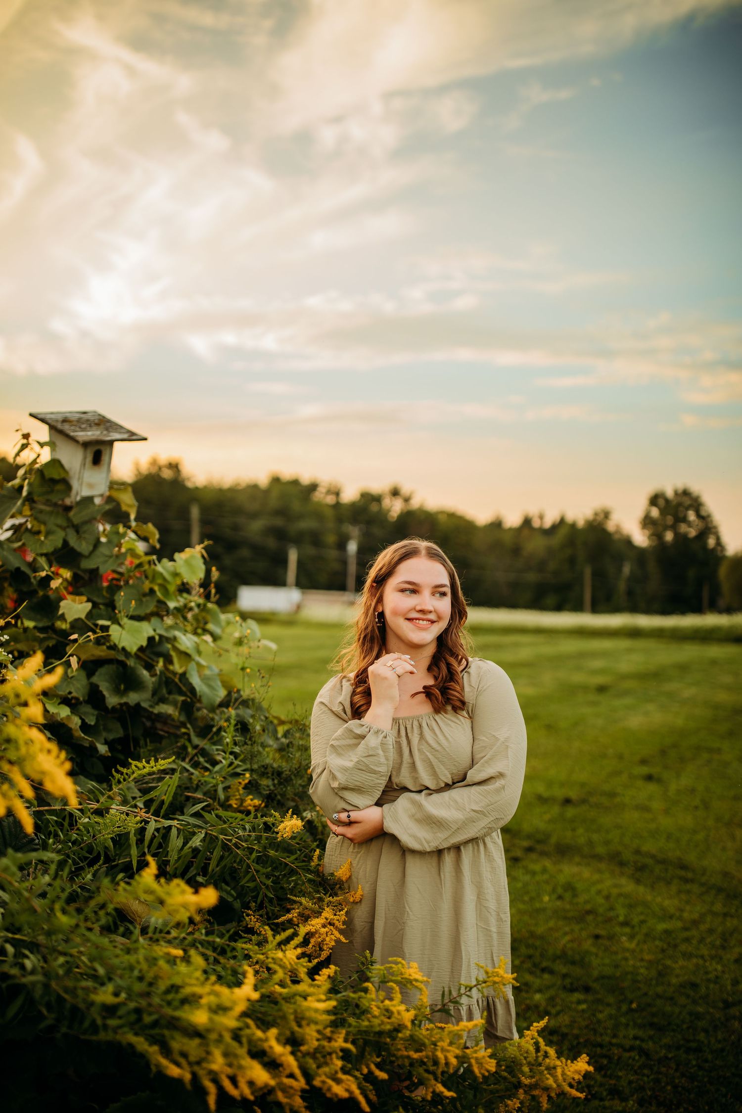 Senior girl photos in Warsaw, NY