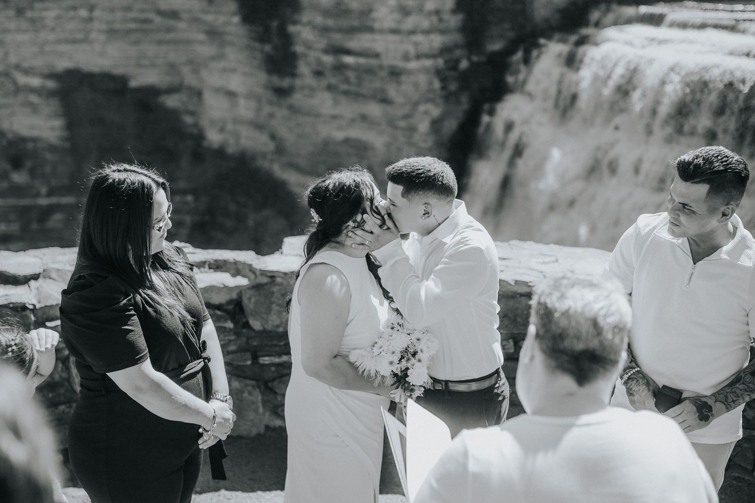 Photos of Olga and Jose's Letchworth State Park elopement