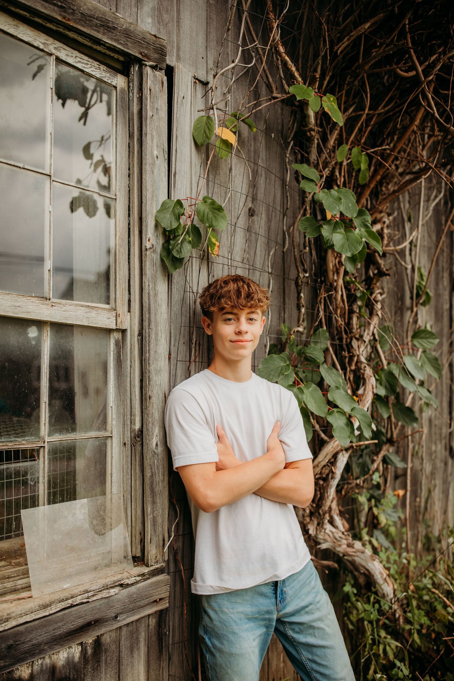 Senior boy photos in Gainesville, NY