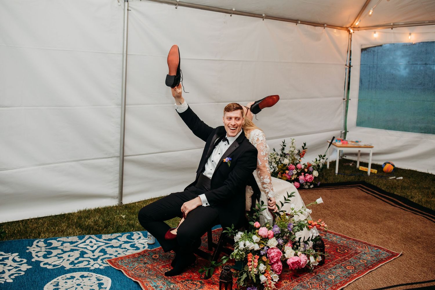 Autumn and Robin's Kalispell Wedding Reception