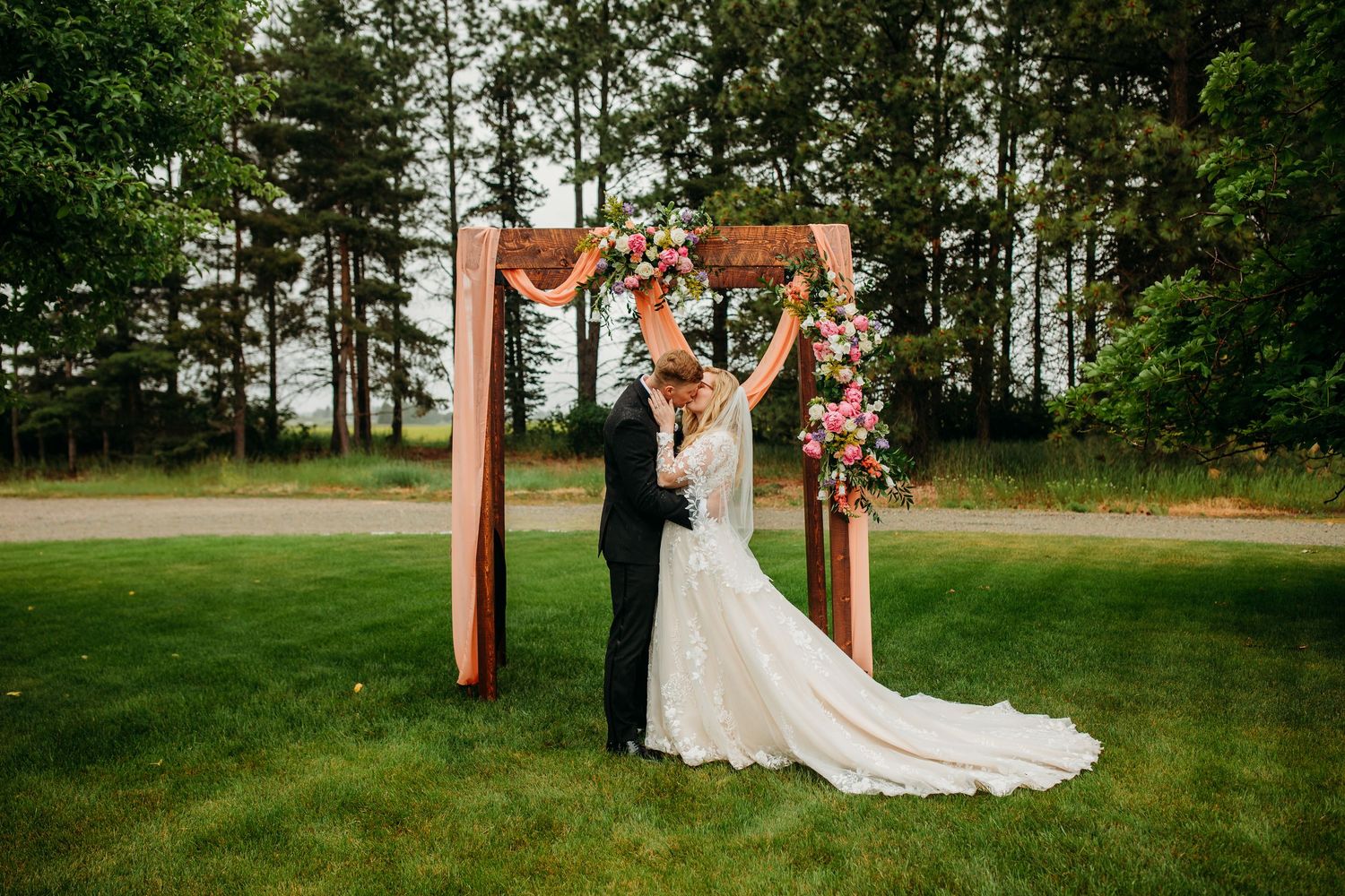 Autumn and Robin's Kalispell, Montana Micro-Wedding Ceremony