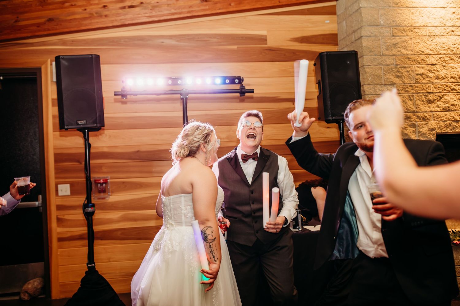 Reception Photos from Cindy and Ashley's Lakeside NY Wedding