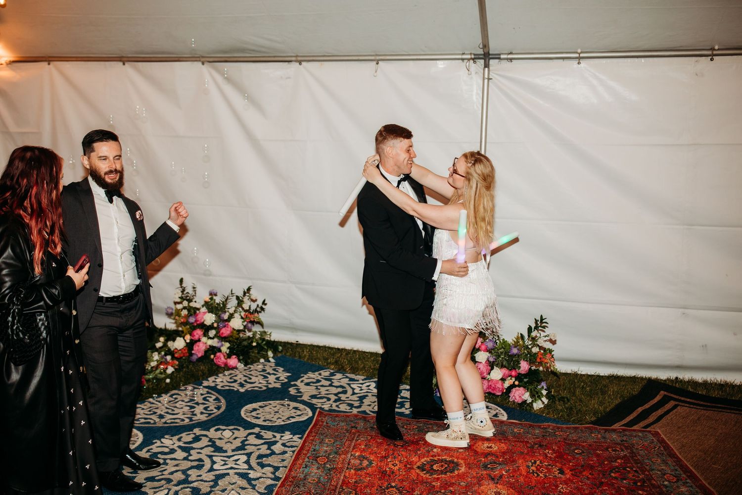 Autumn and Robin's Kalispell Wedding Reception