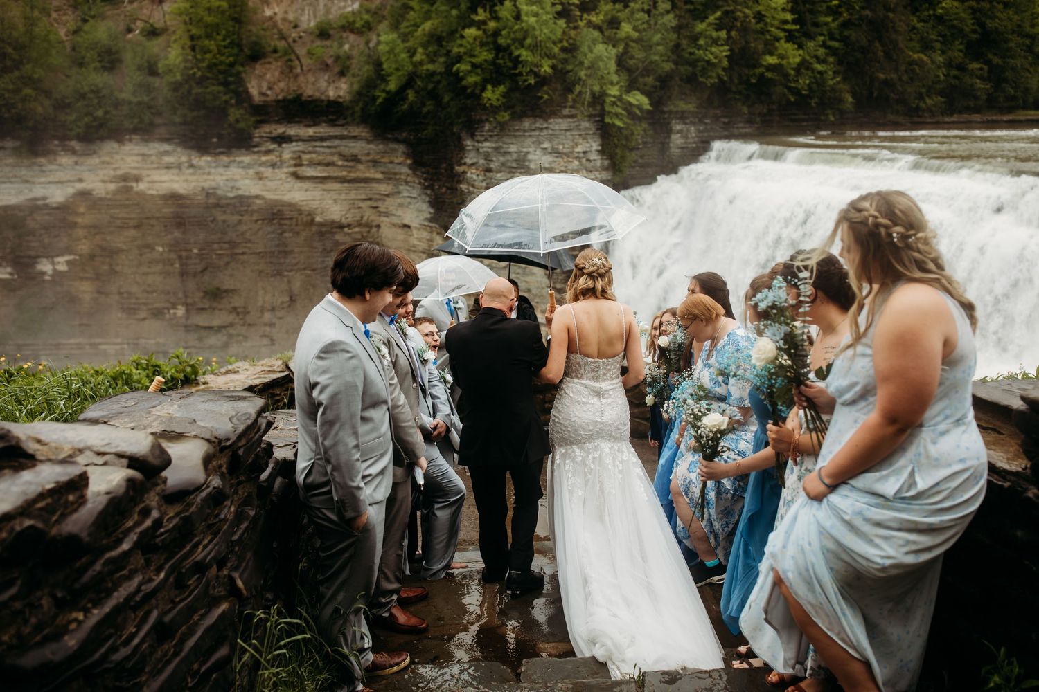 Leyah and Cory Austin's Letchworth State Park micro-wedding