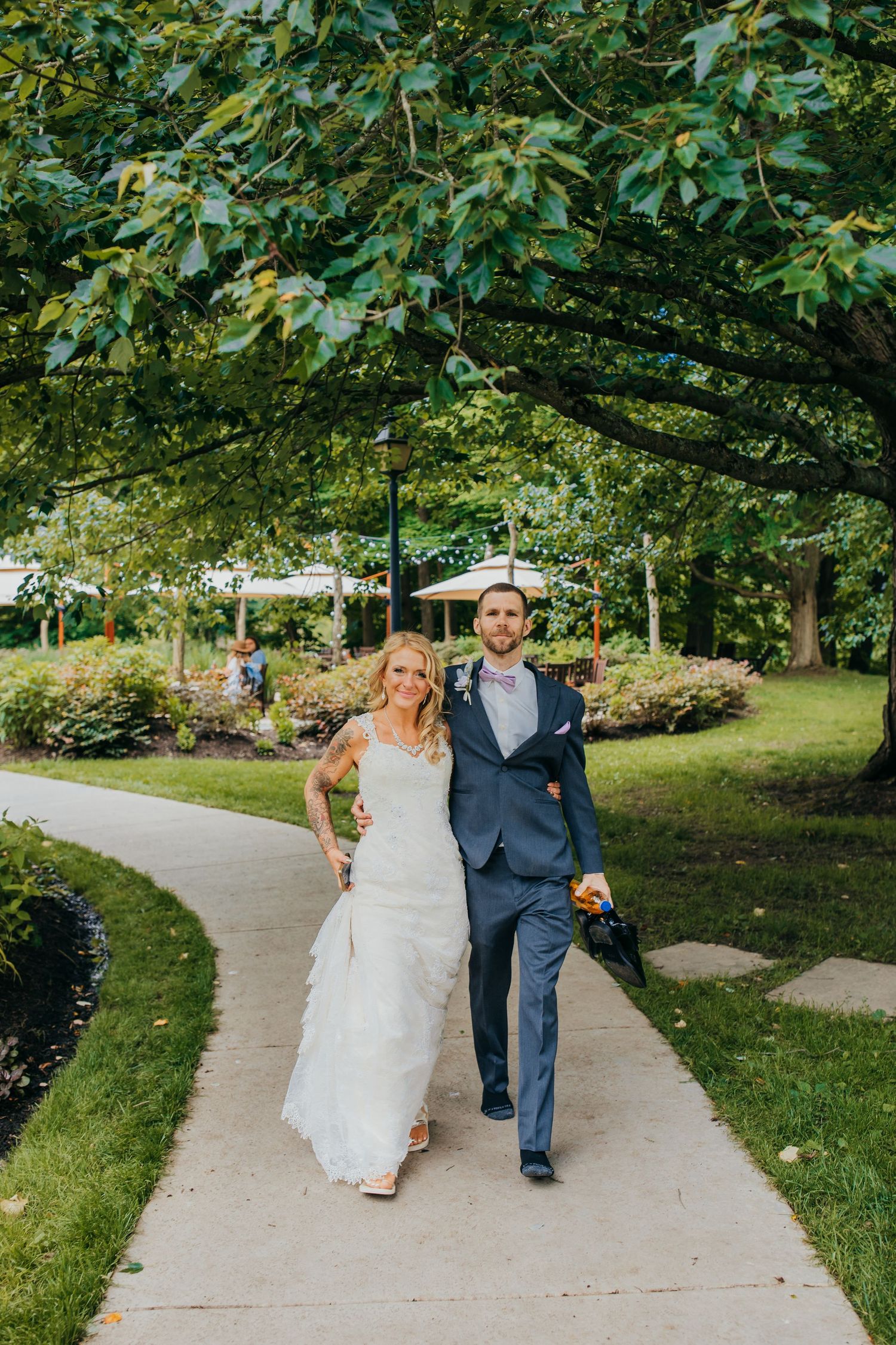 Photos of Kerry and Joel's Letchworth State Park micro-wedding