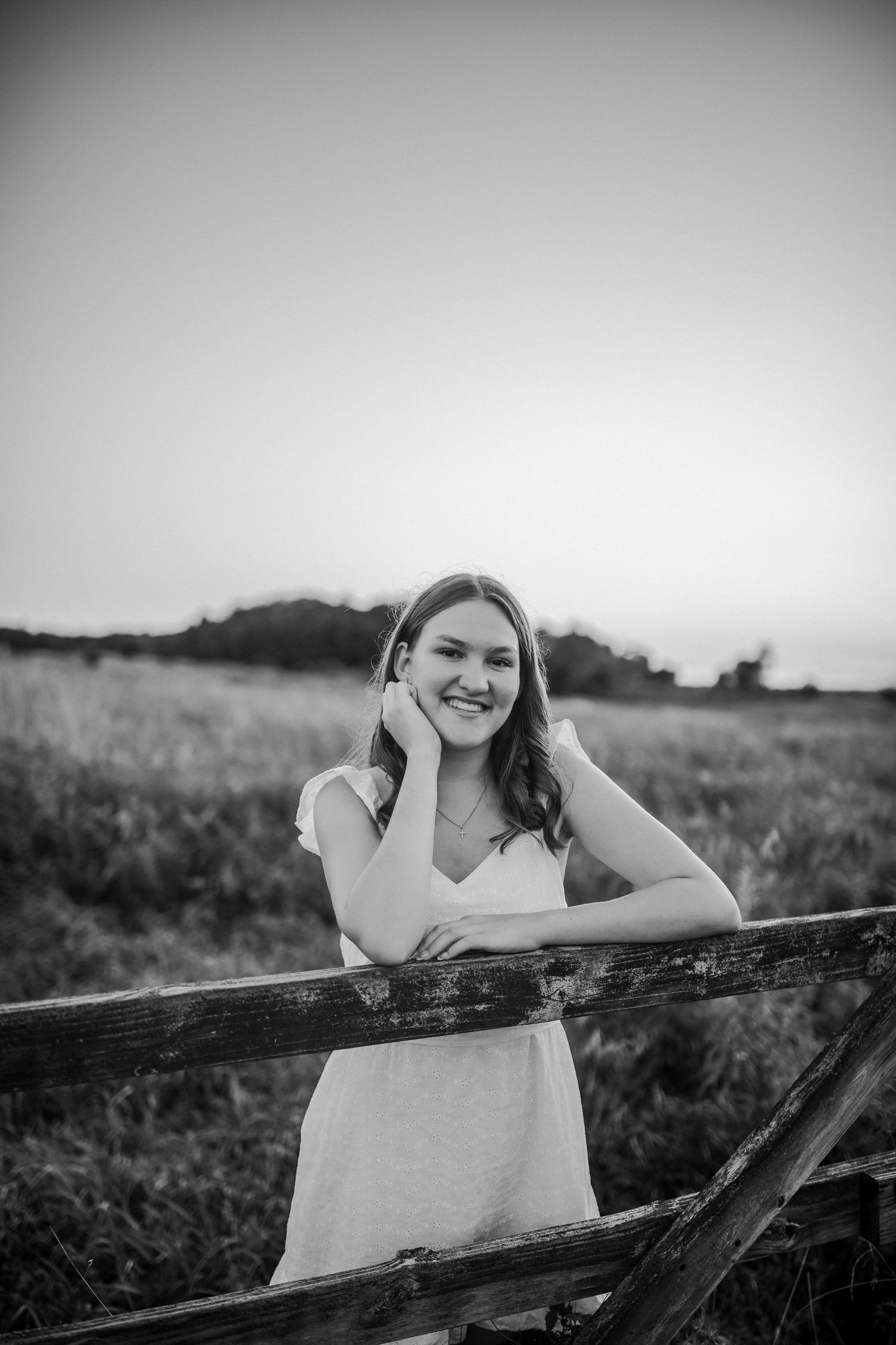 Senior photos in East Aurora, NY at Knox Farm