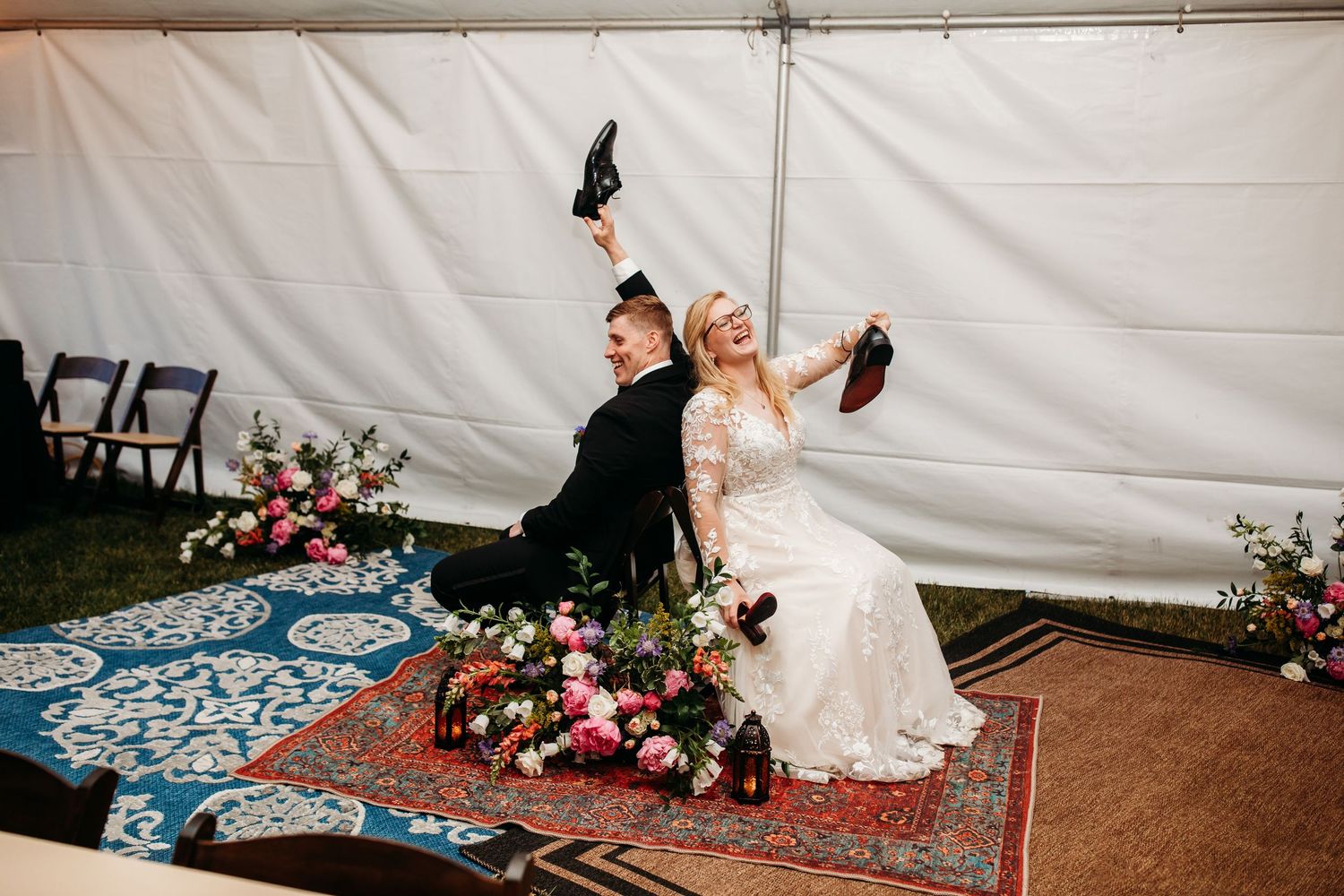 Autumn and Robin's Kalispell Wedding Reception