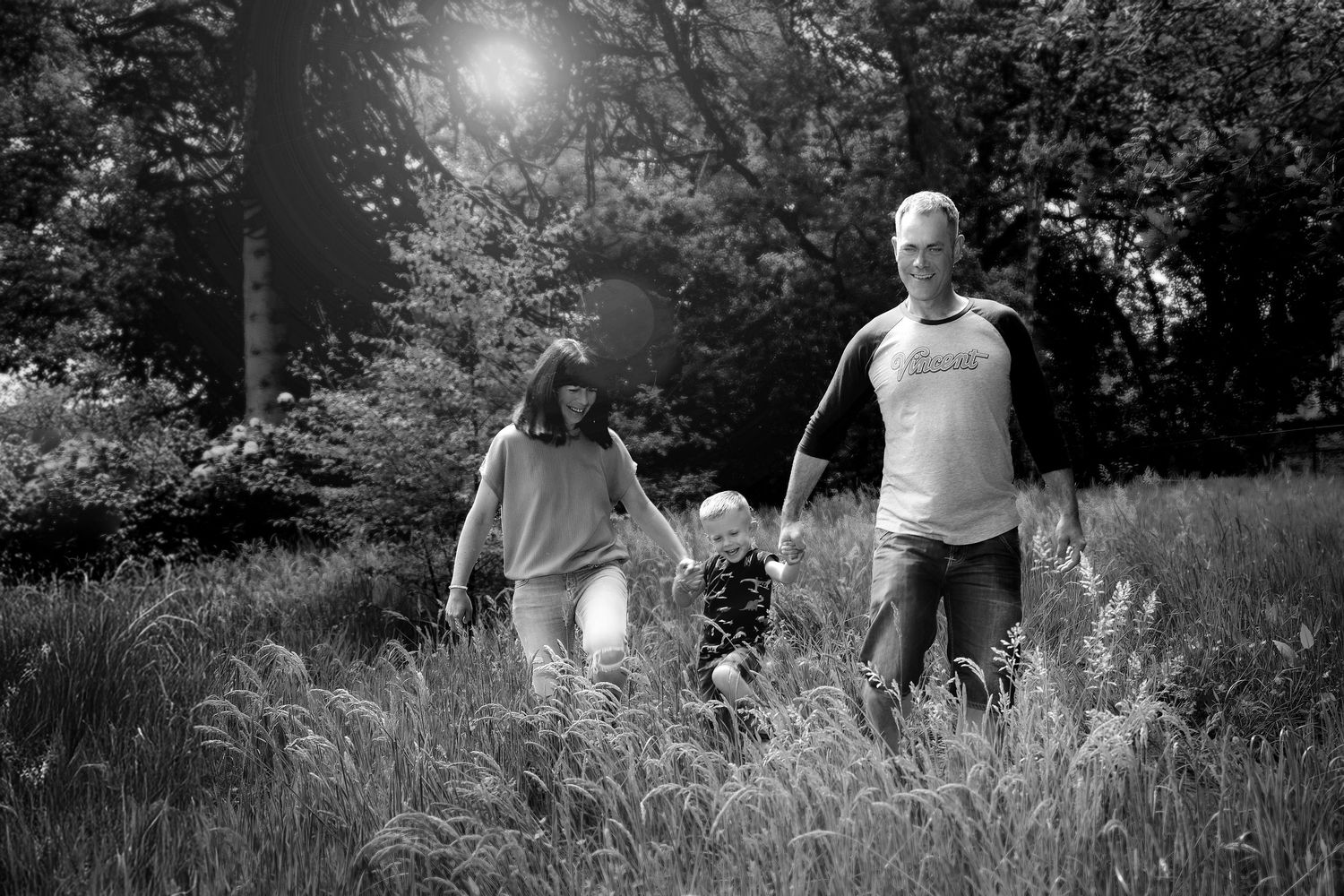 Outdoor photography. Swansea. Parks. Flowers. Black and white photographjy
