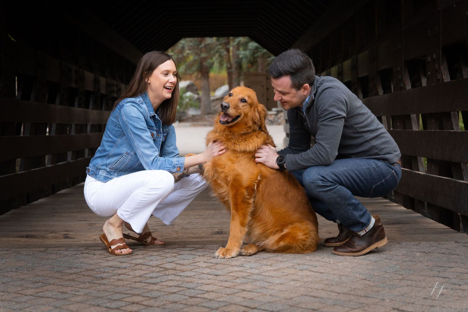 Vail engagement photos summer
