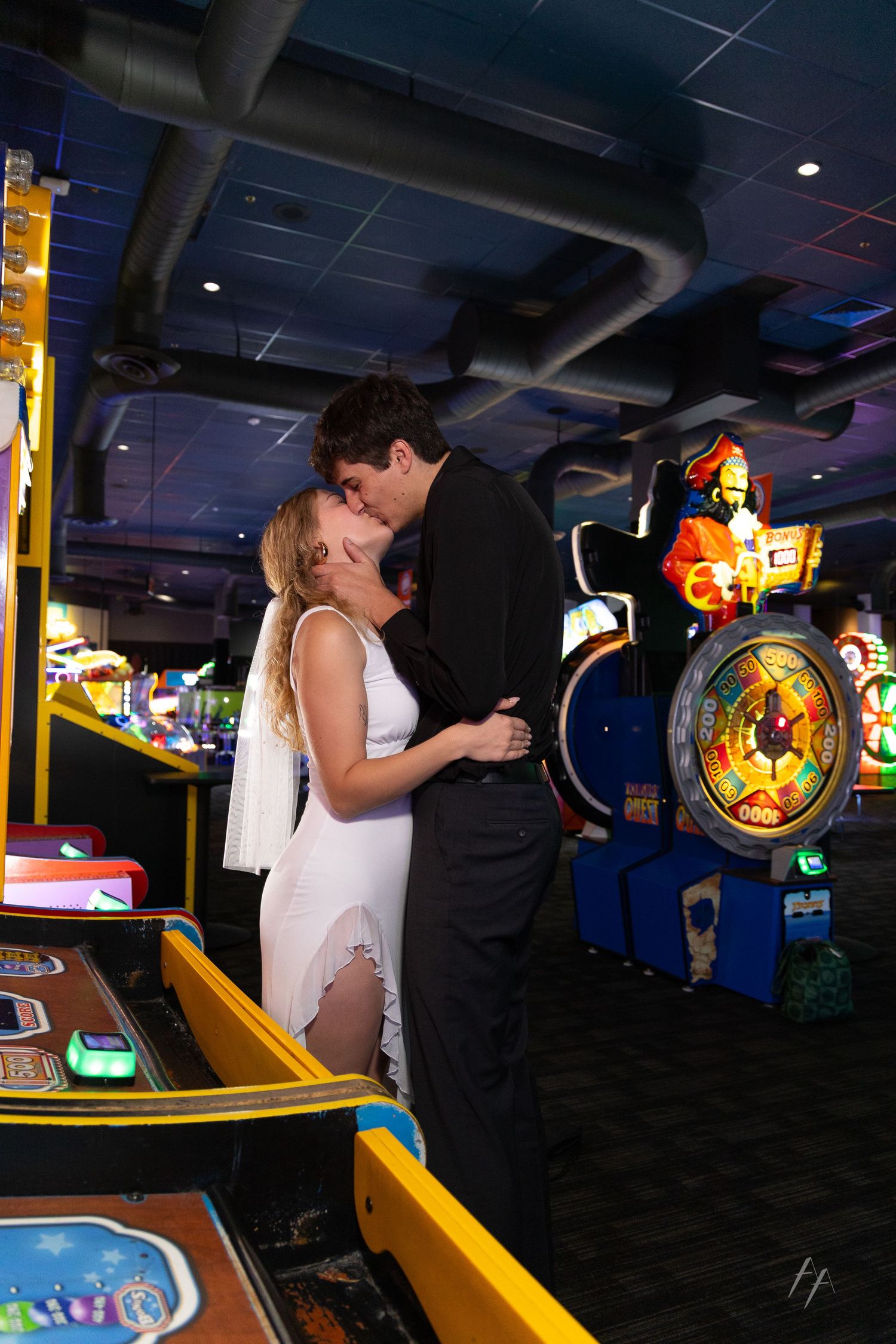 Arcade Engagement Photos