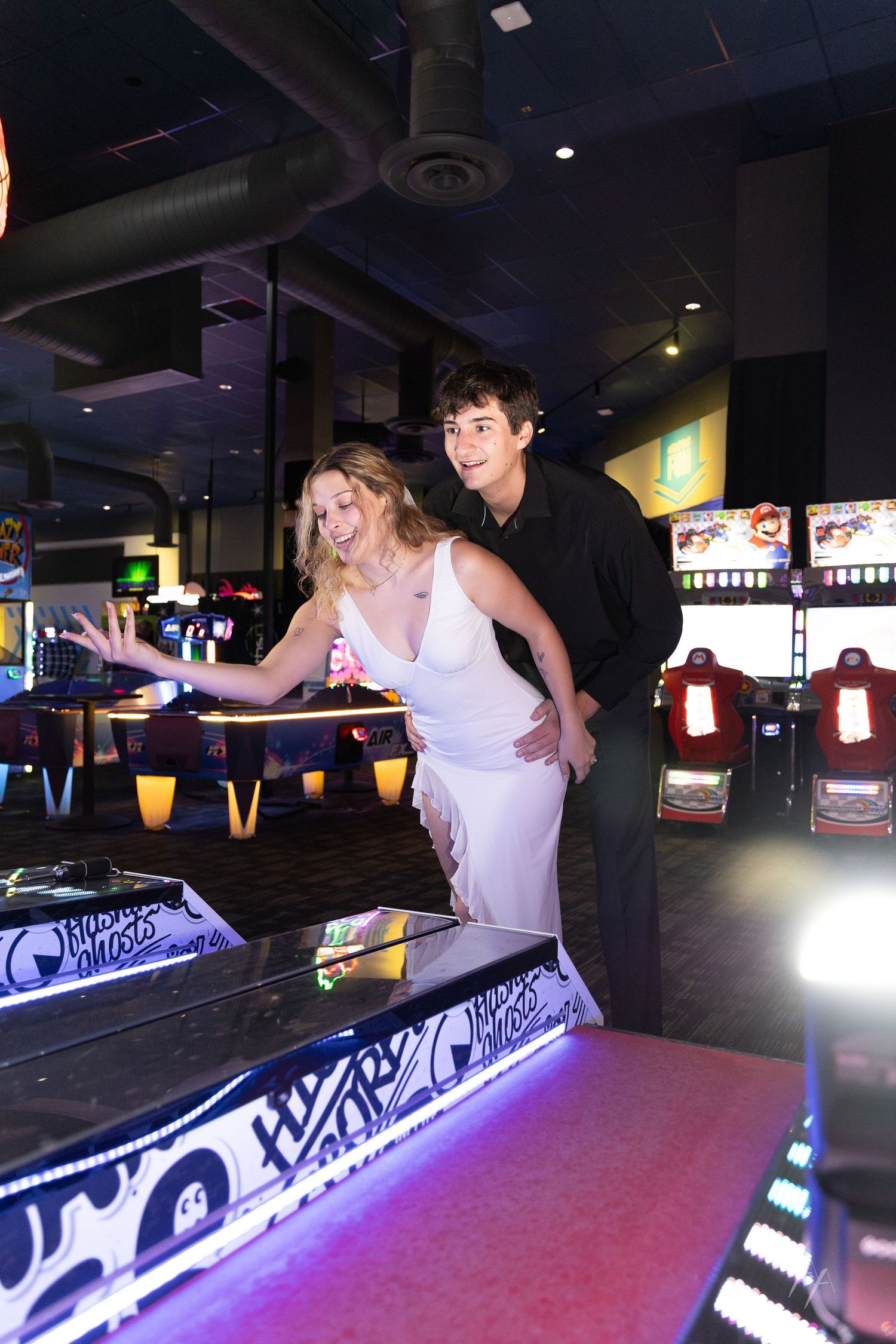 Arcade Engagement Photos