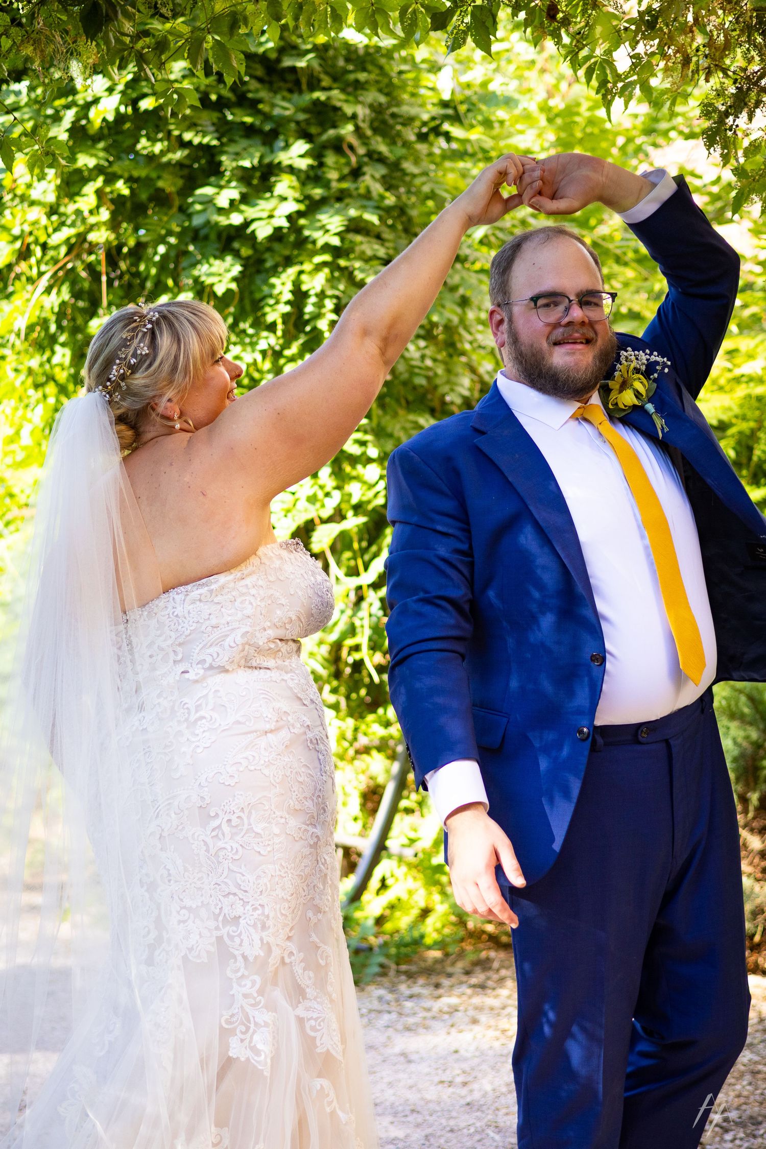 CSU Trial Gardens wedding portraits