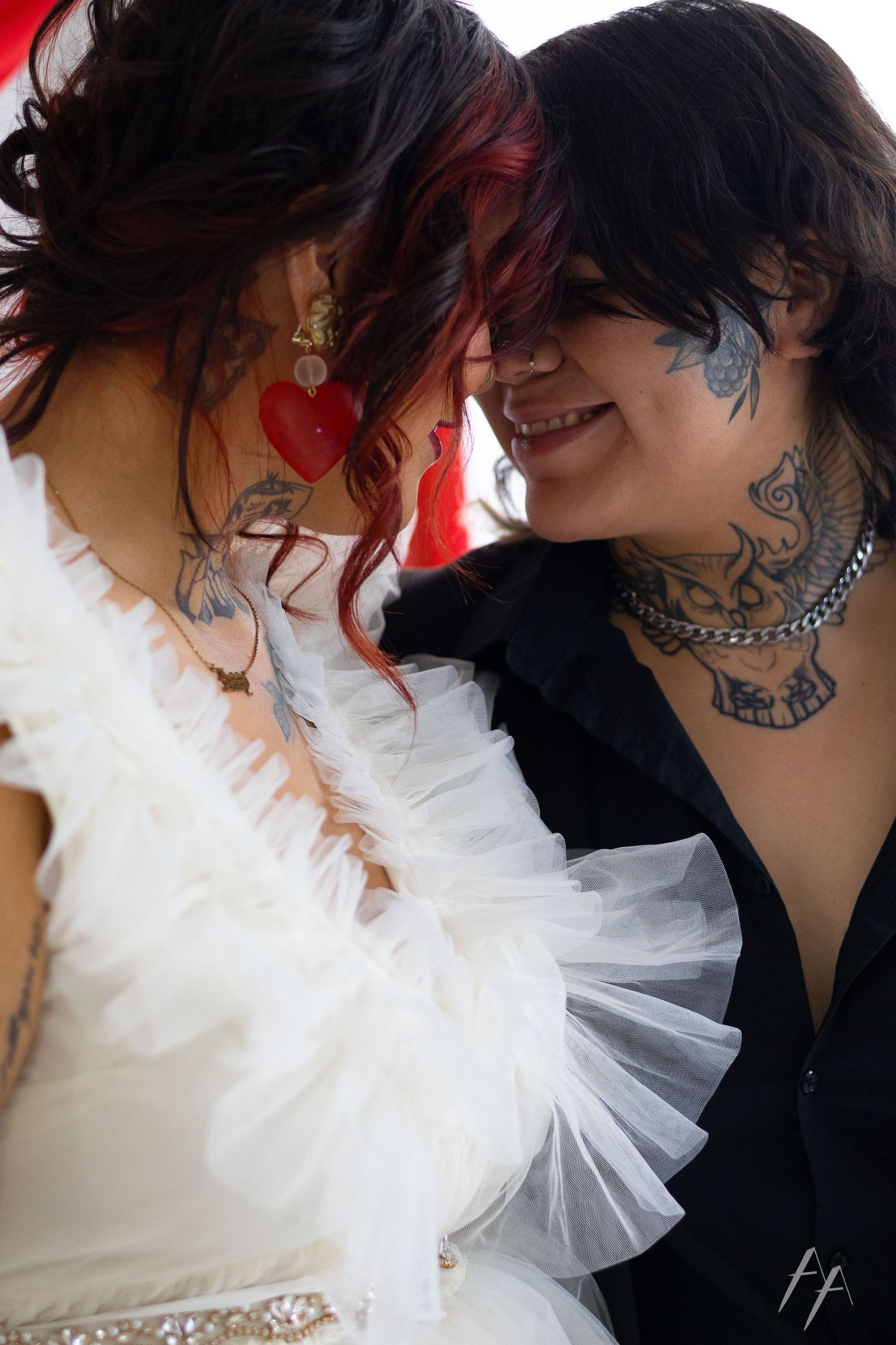 Engagement studio portraits Denver photo collective