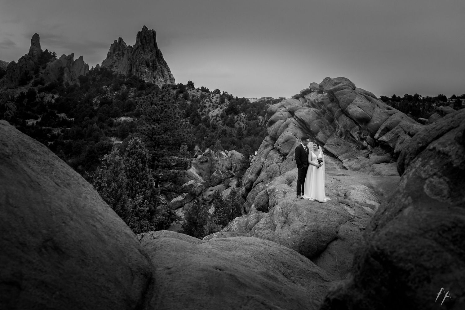 Garden of the Gods Elopement Colorado