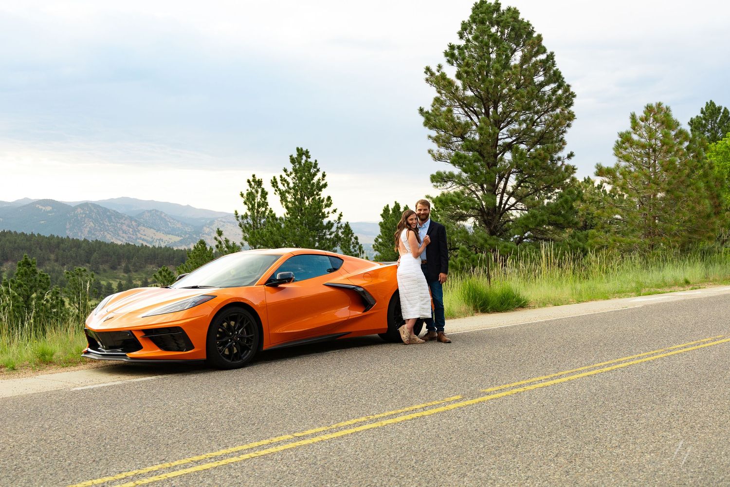 Engagement portraits NCAR Boulder