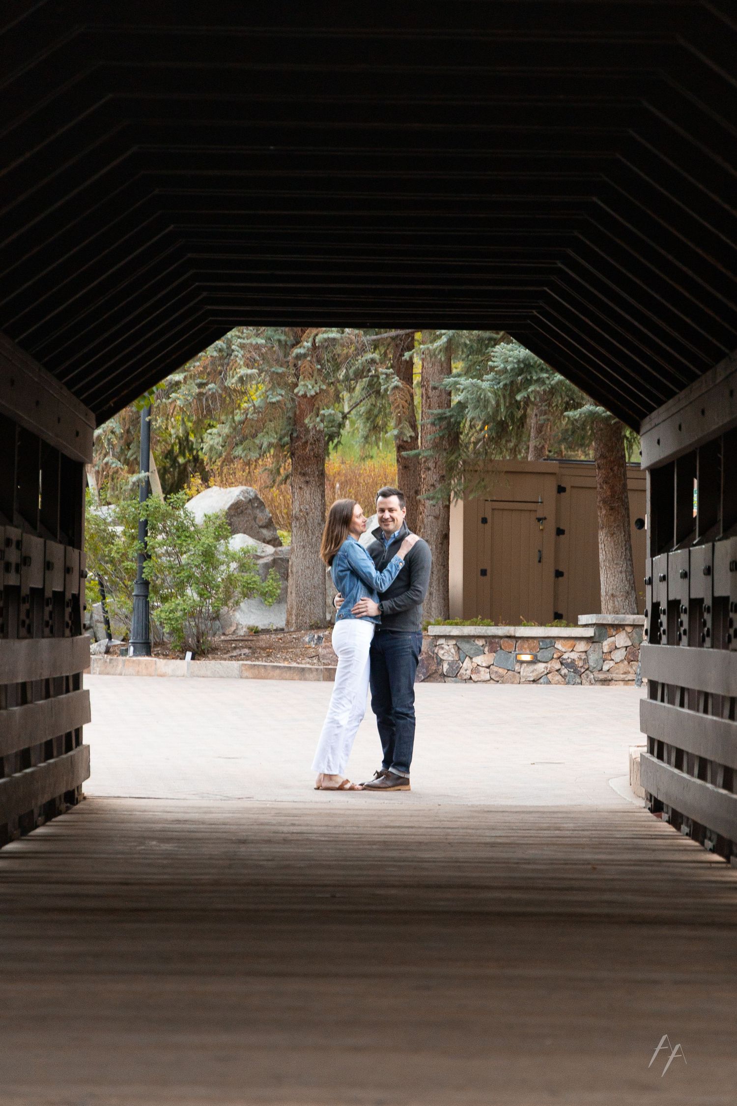 Vail engagement photos summer