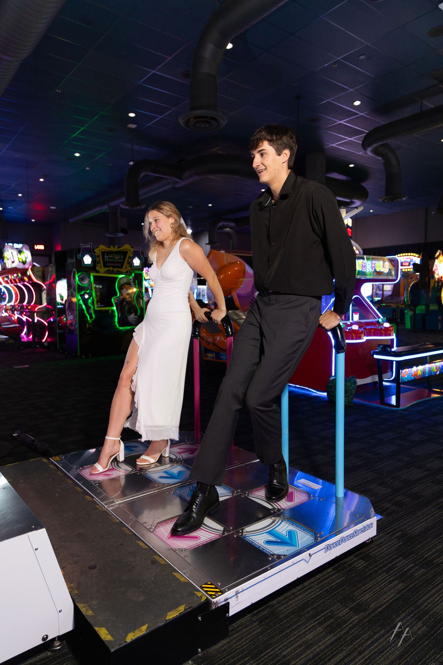 Dance Dance Revolution Engagement Photos