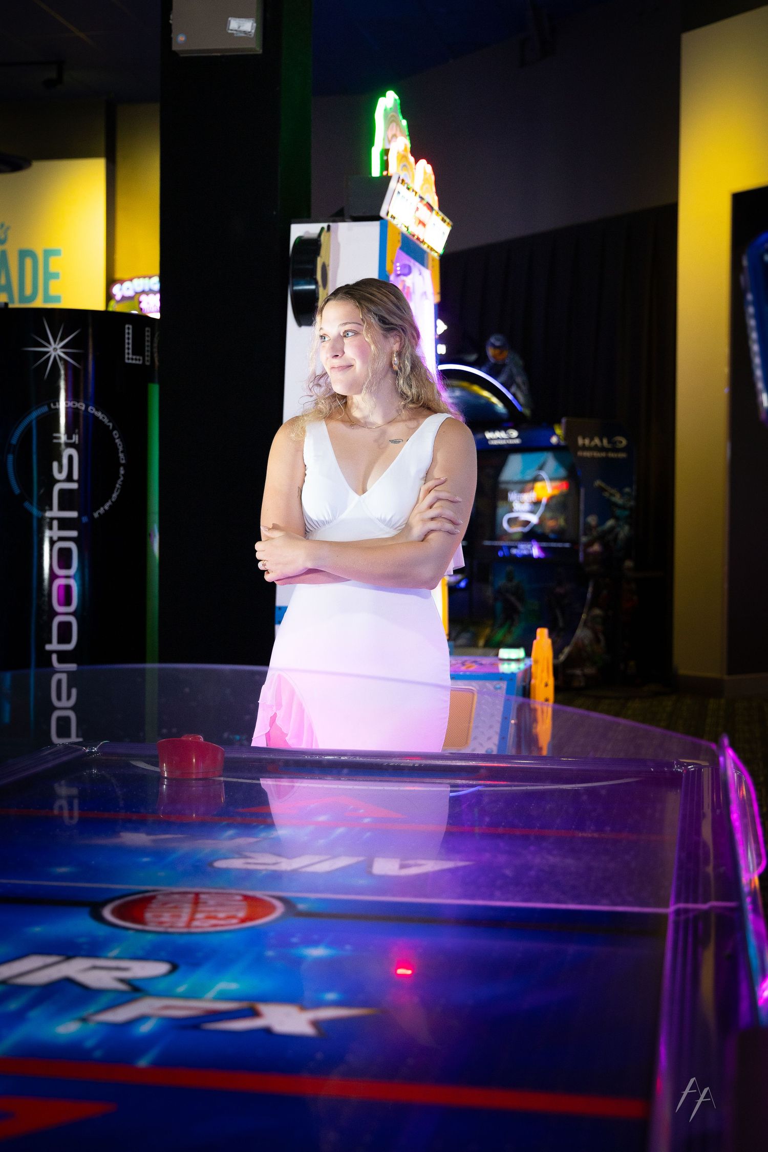 Arcade Engagement Photos