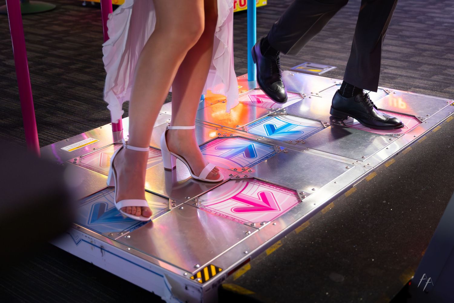 Dance Dance Revolution Engagement Photos