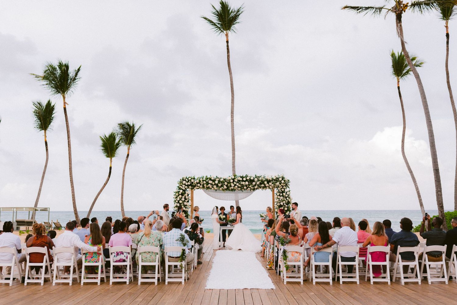 LGBTQ+ wedding ceremony at Finest Punta Cana in Punta Cana