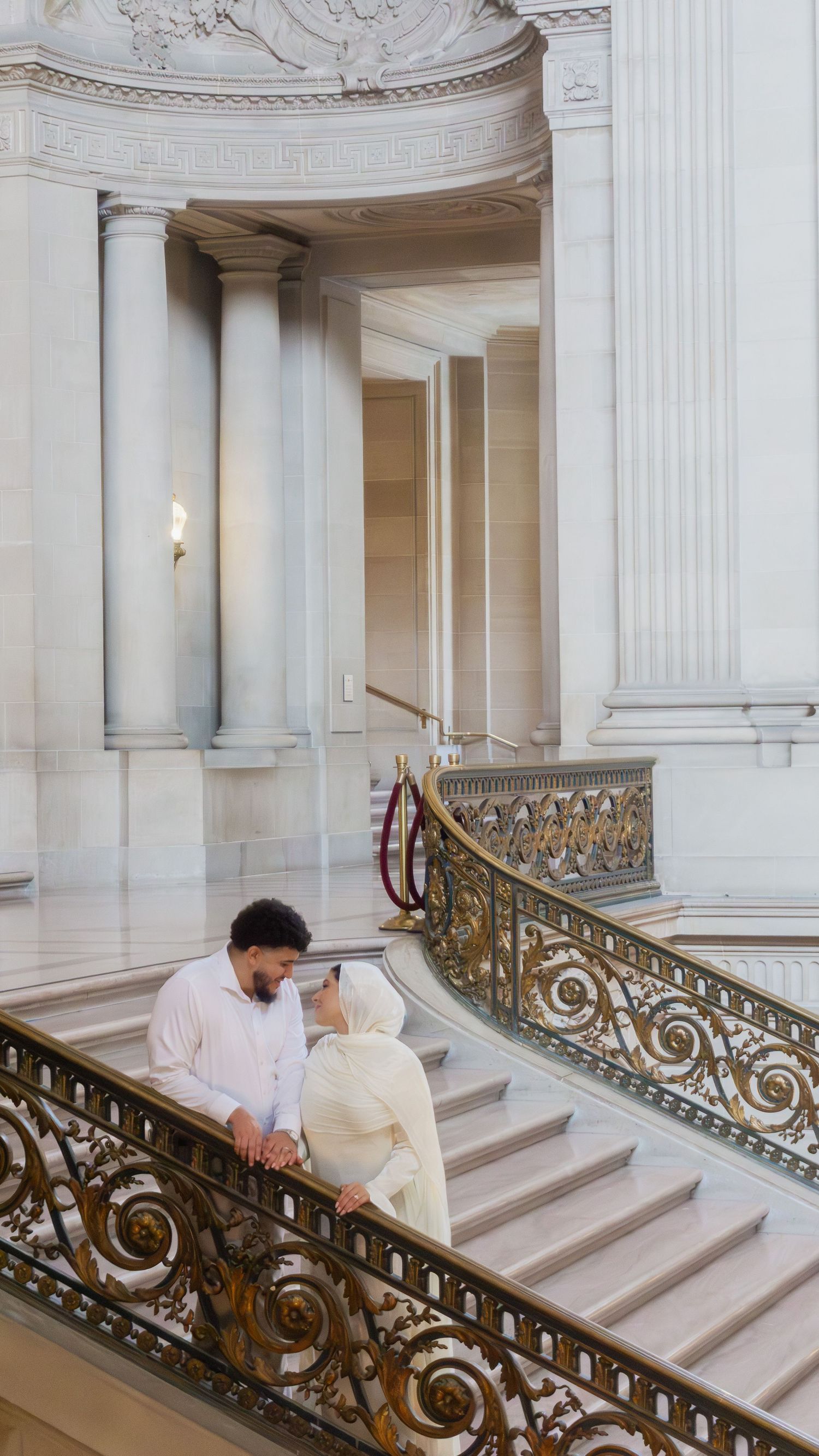 san francisco city hall elopement photography