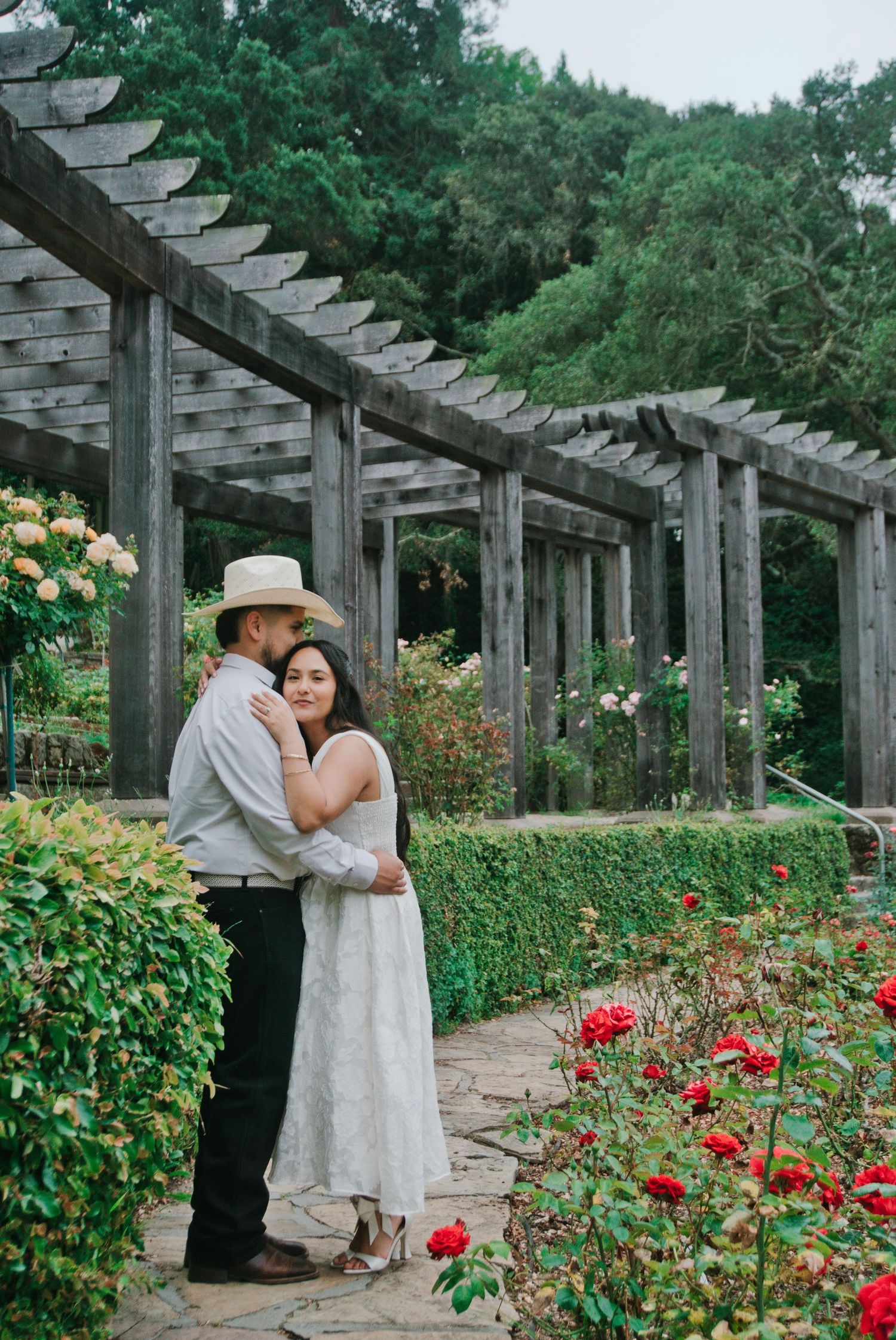 berkeley botanical gardens engagement photography