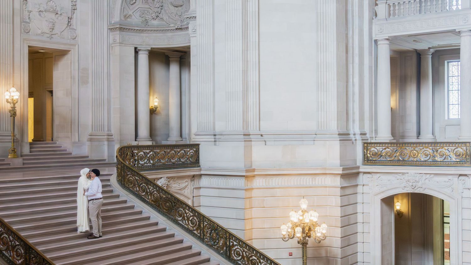 san francisco city hall elopement photography