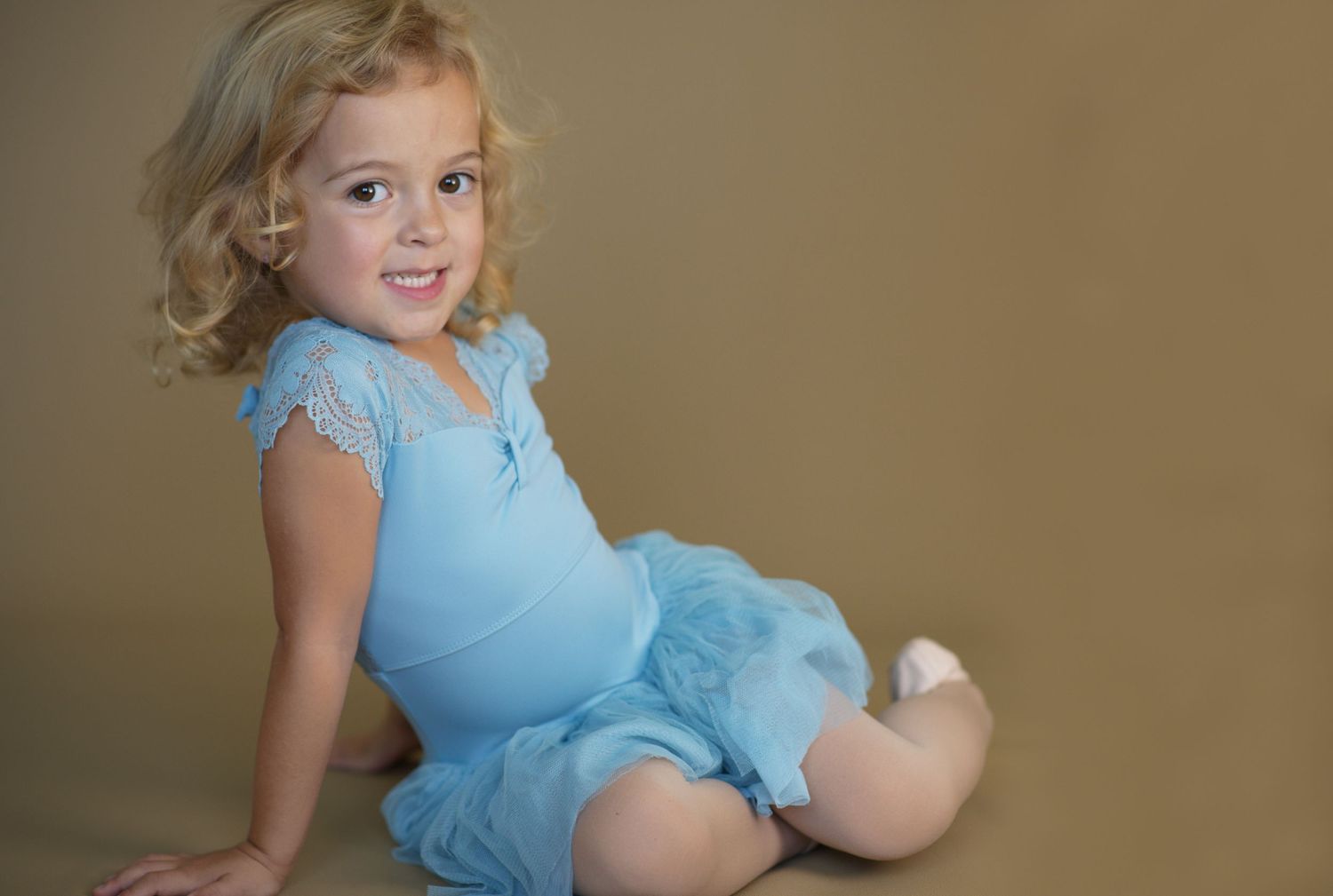 In-Studio Dance Portraits for children.  Ballet Portrait