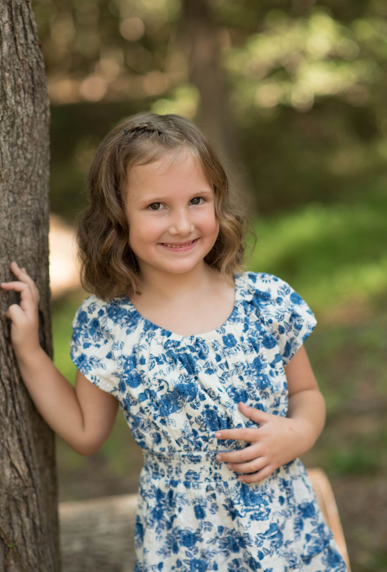 Preschool Portrait Outdoors