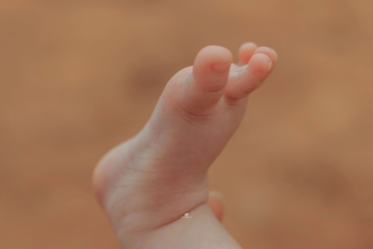 Feet of a newborn