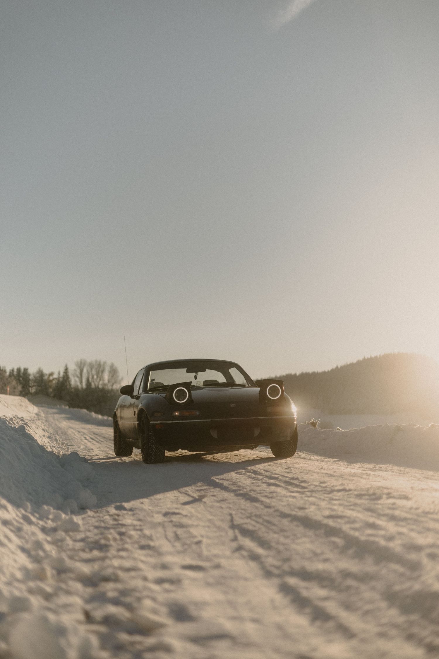 MX5 NA dans la neige